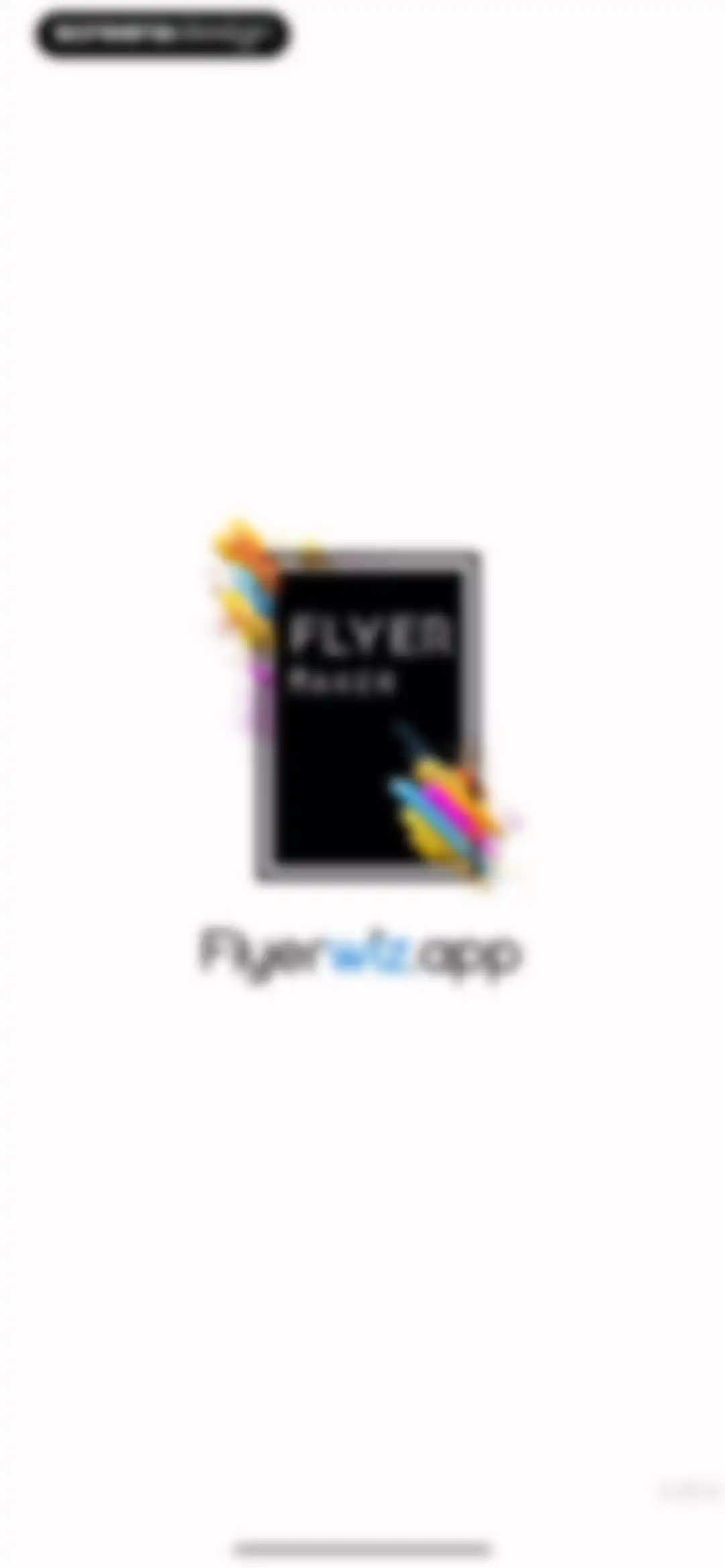 Flyer Maker + Poster Maker screen 1