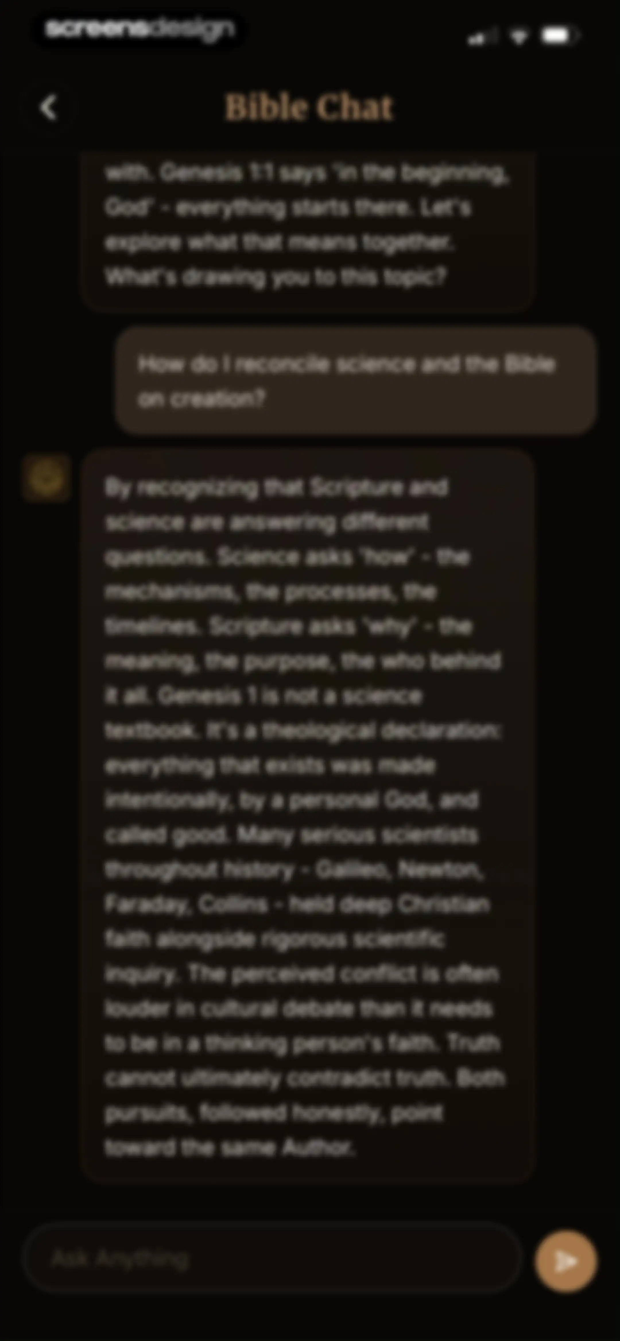 Holy Bible Widget: Daily Verse screen 122