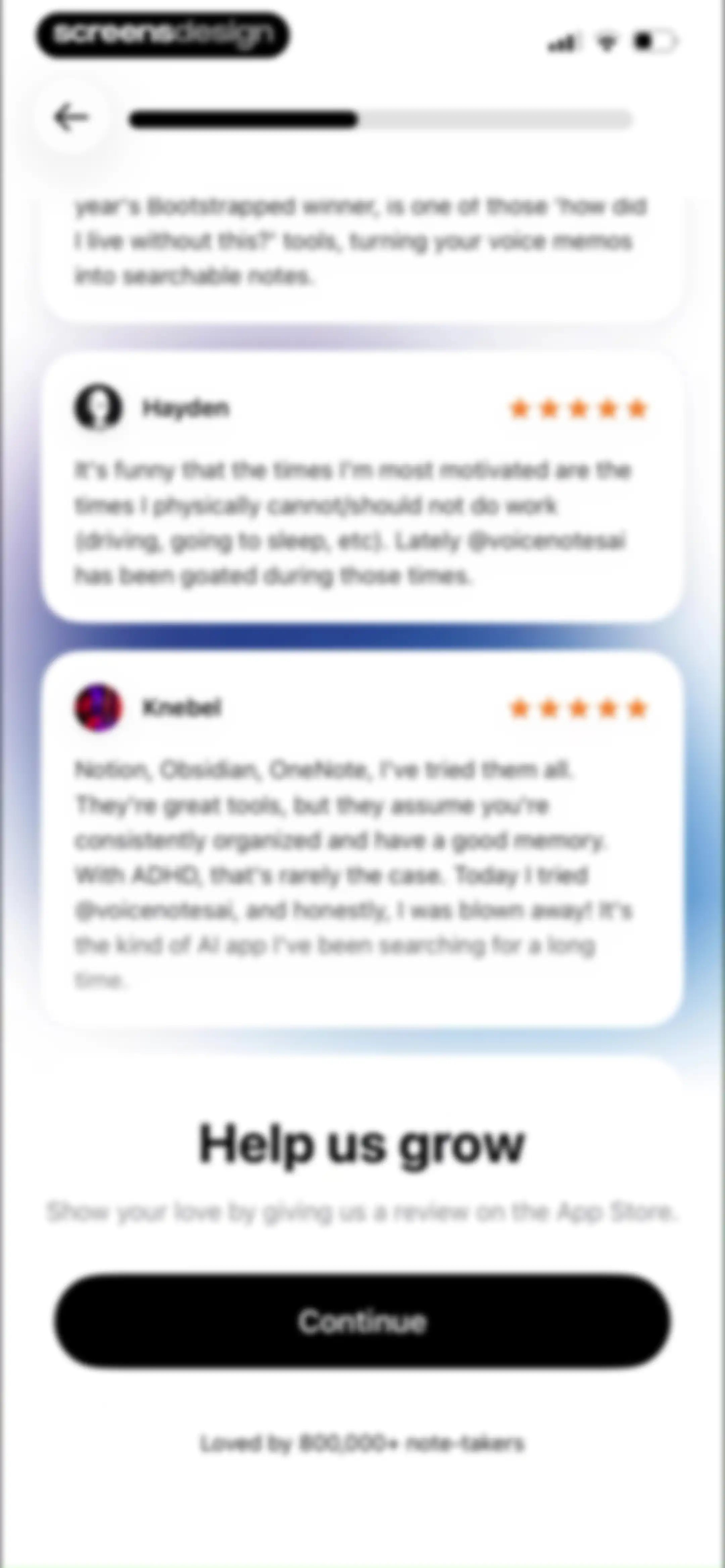Voicenotes AI Notes & Meetings screen 8