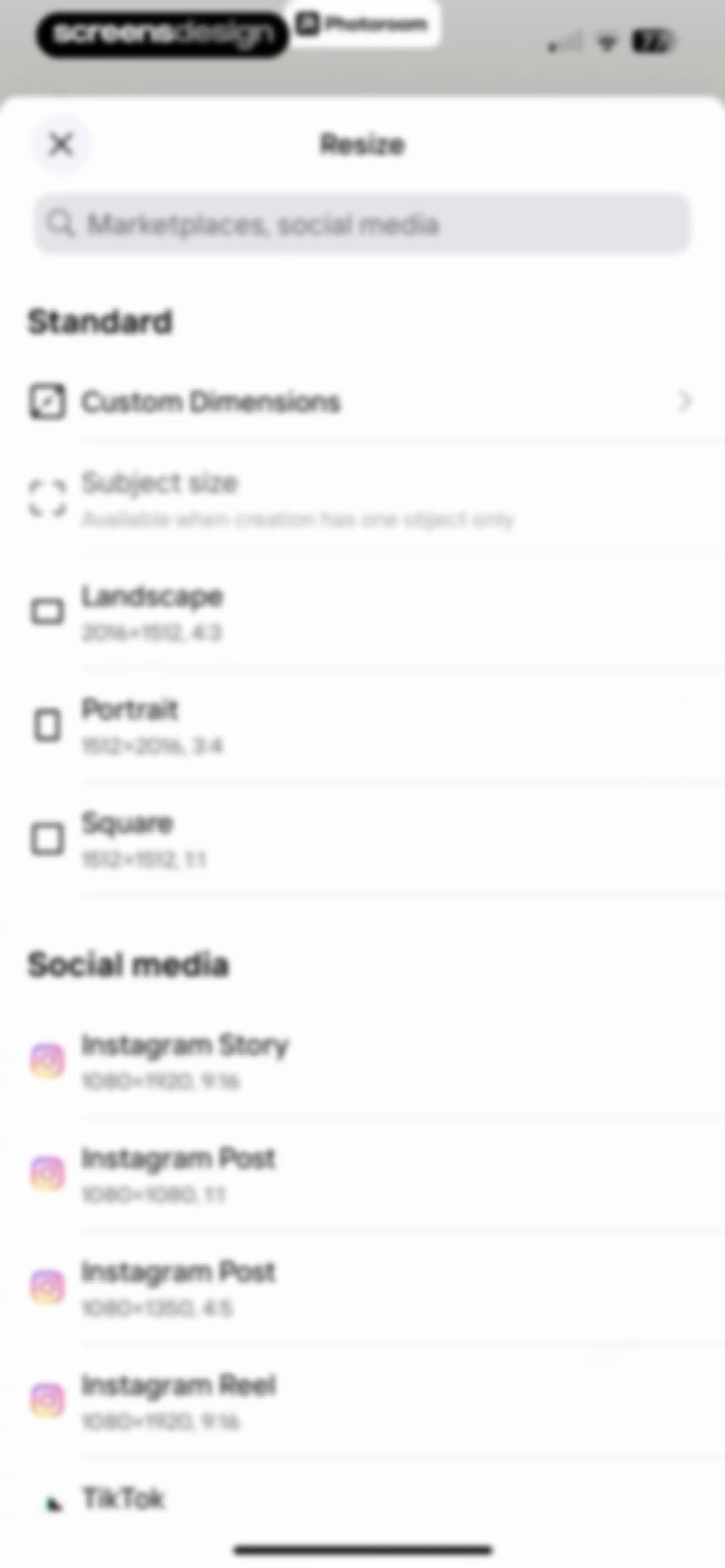 Photoroom: AI Photo Editor screen 46