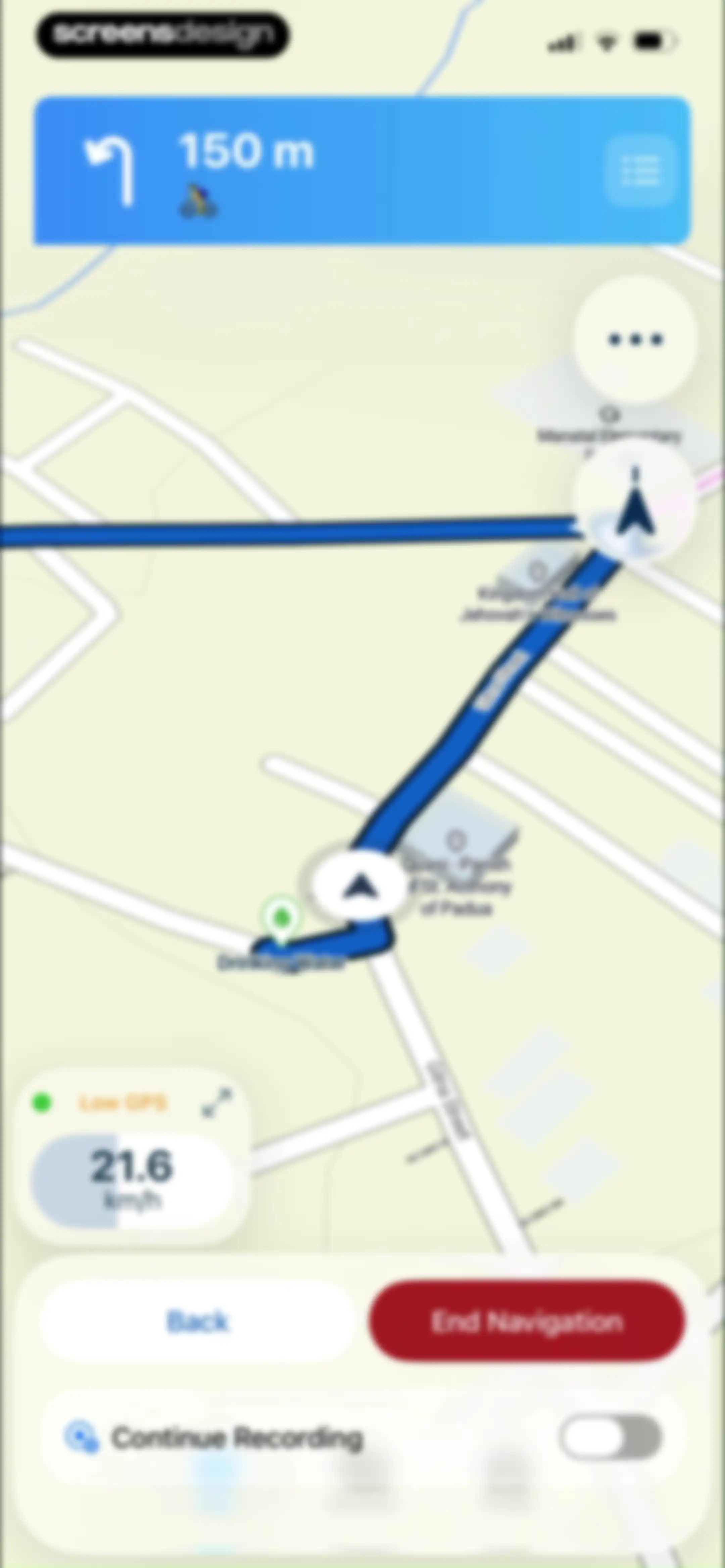Bikemap: Bicycle Tracker & GPS screen 106