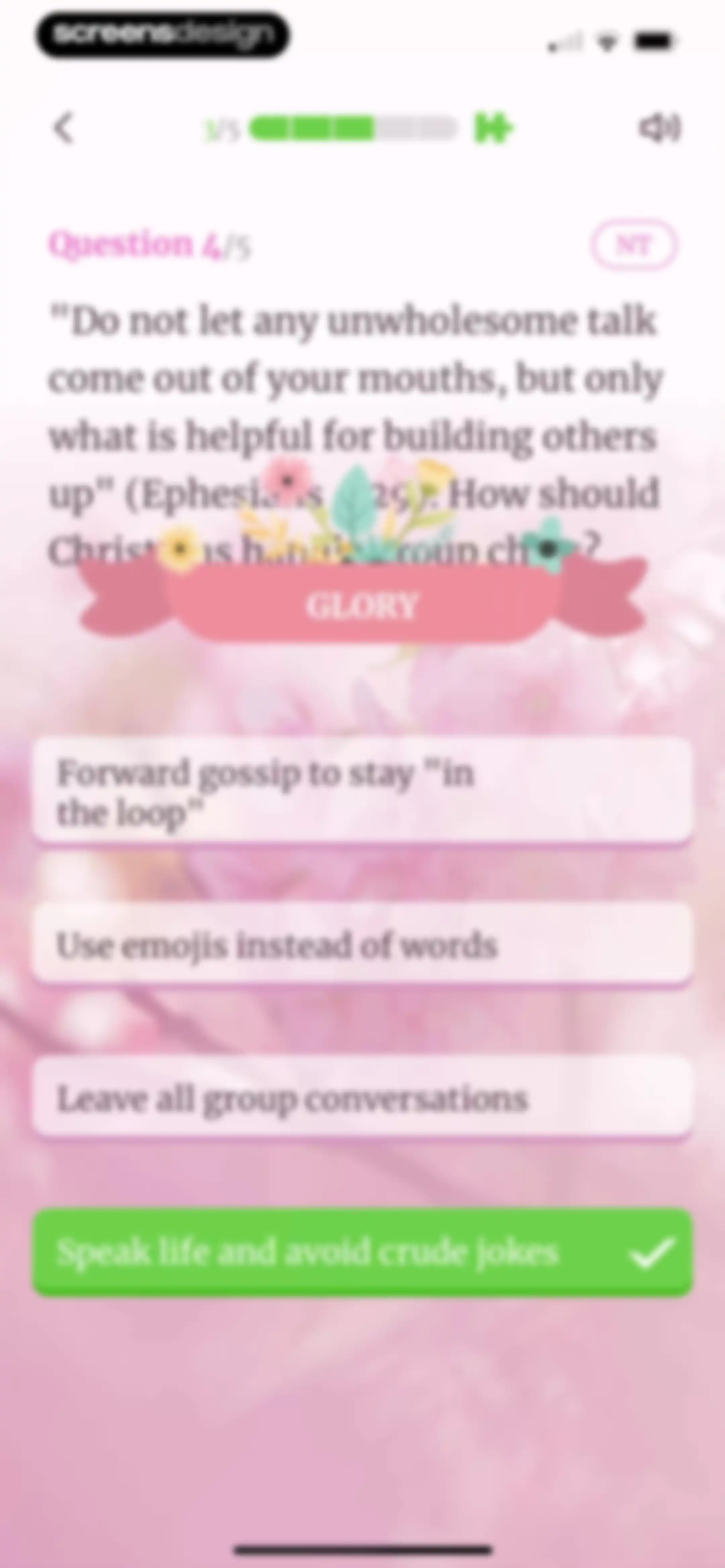 Bible For Women. screen 22