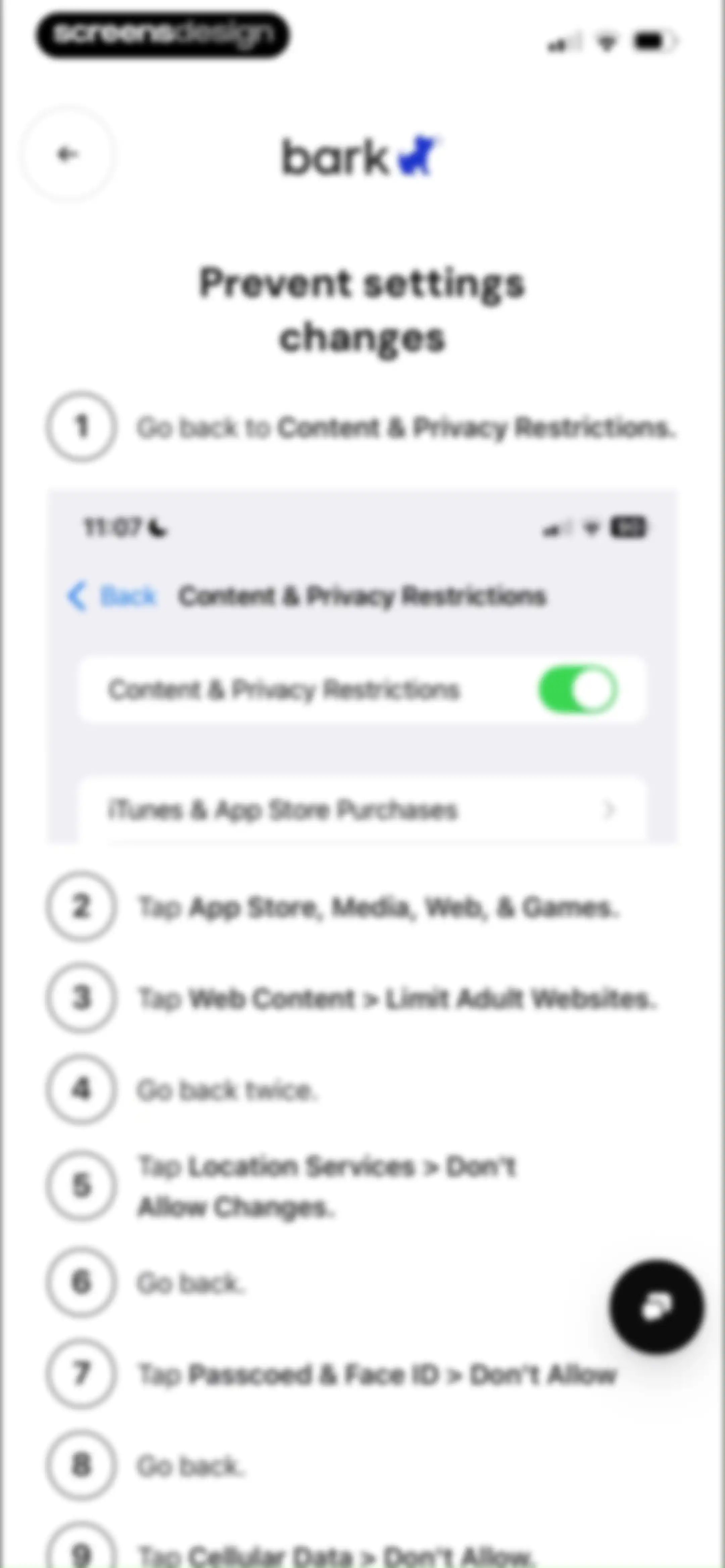 Bark - Parental Controls screen 52