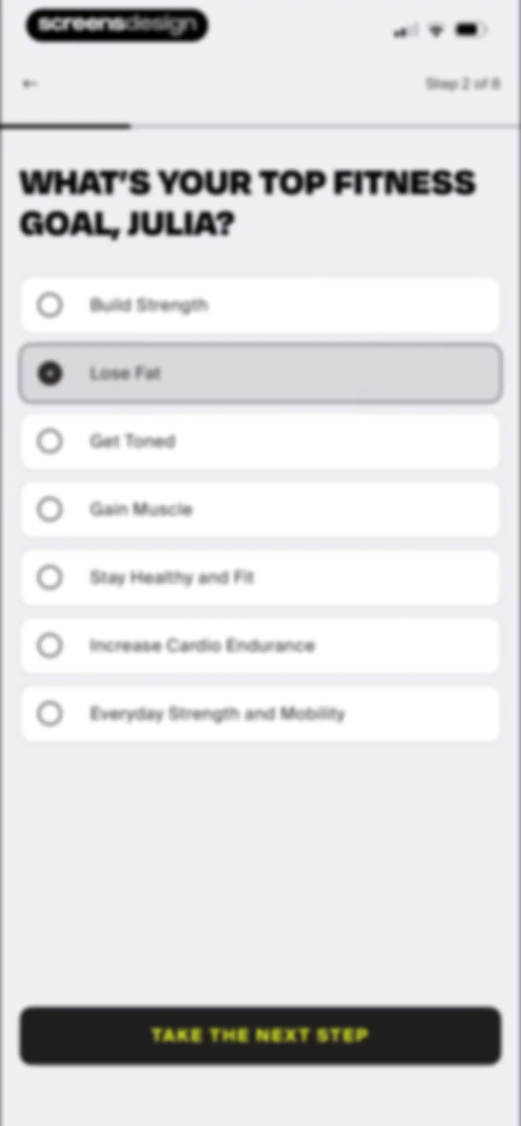 Centr: Strength & Fitness App screen 7
