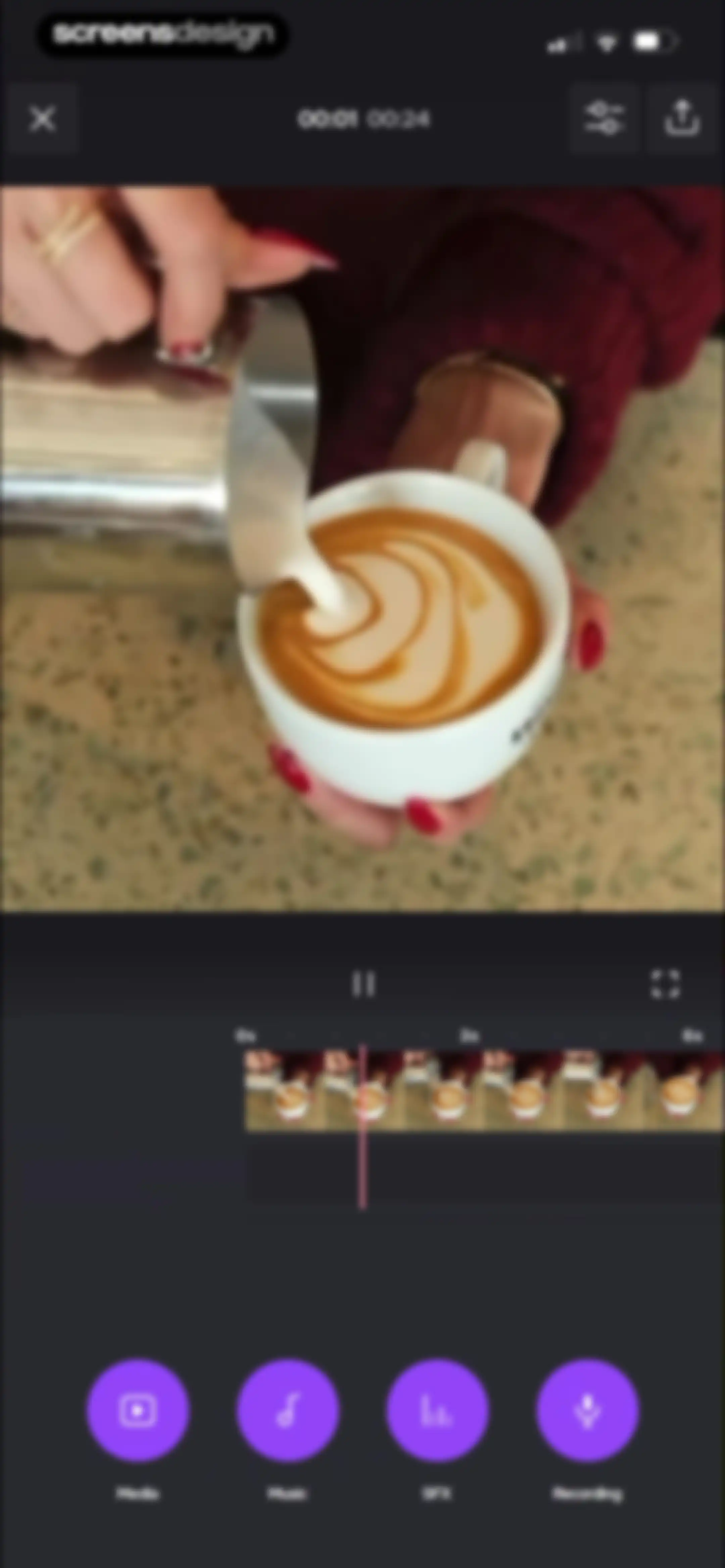Add Background Music To Video screen 23