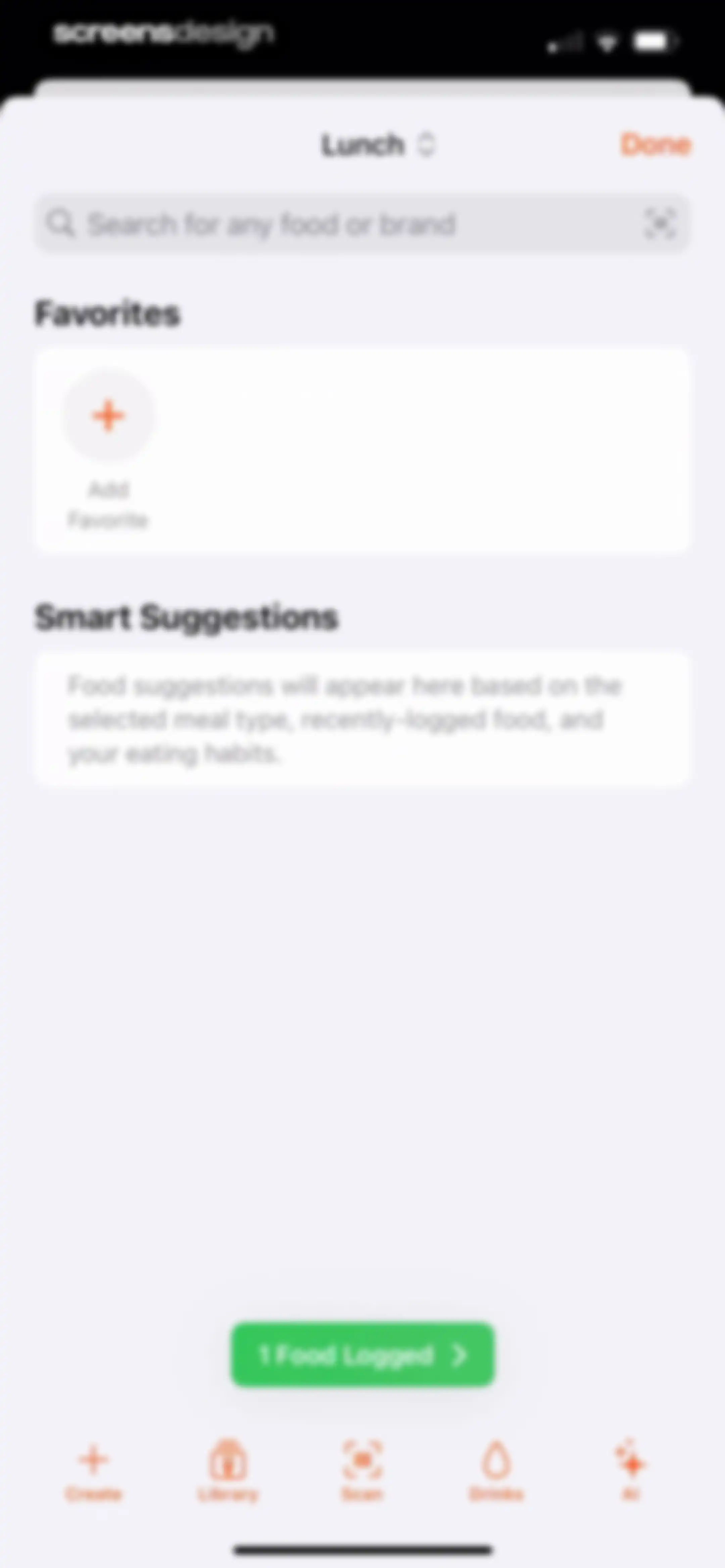 Nutrition Tracker: Foodnoms screen 64