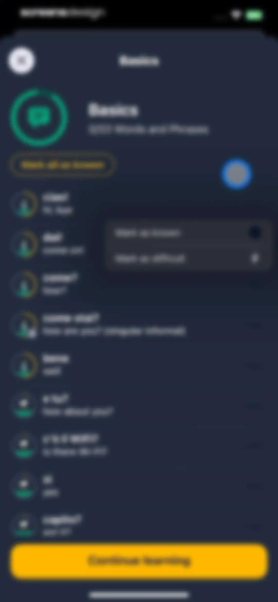 Memrise Easy Language Learning screen 46