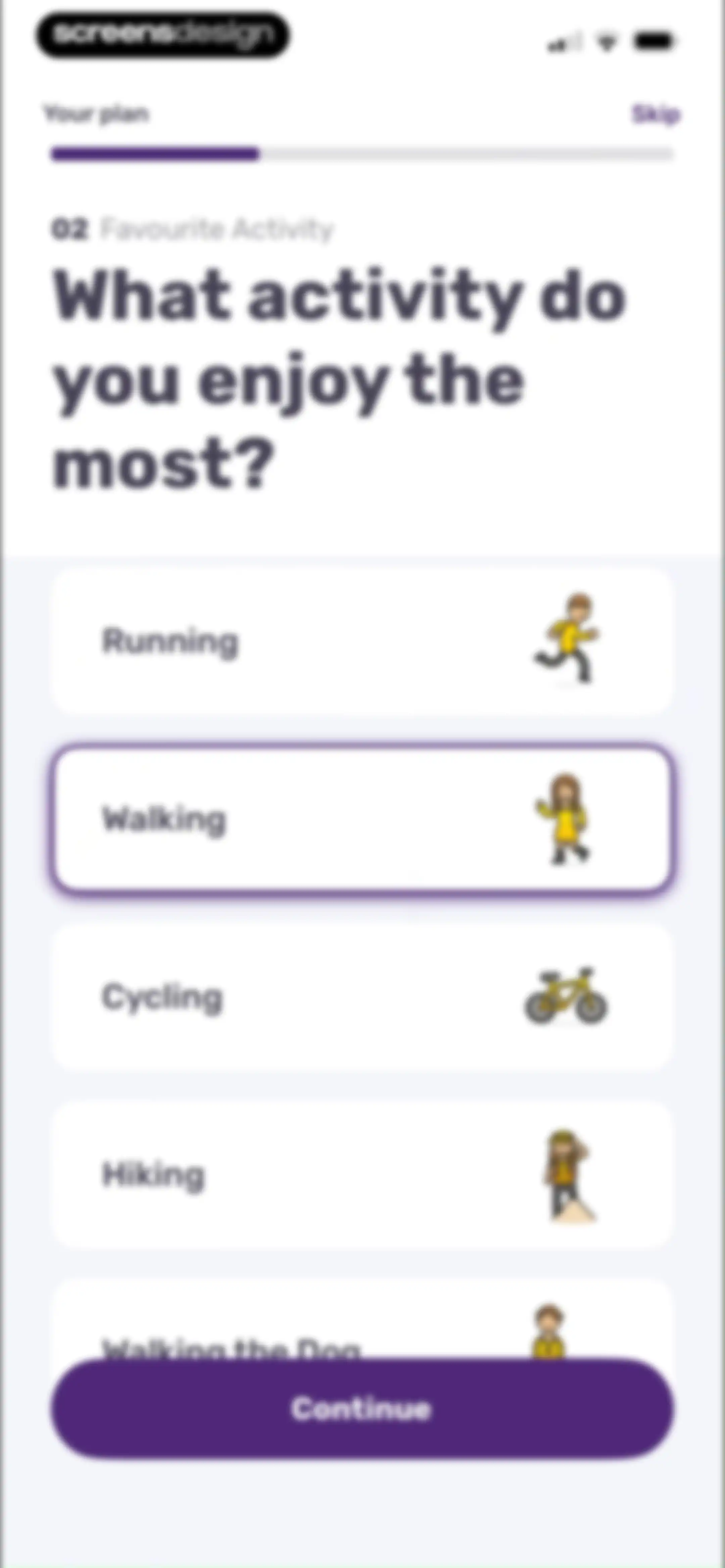 Running Tracker App – FITAPP screen 16