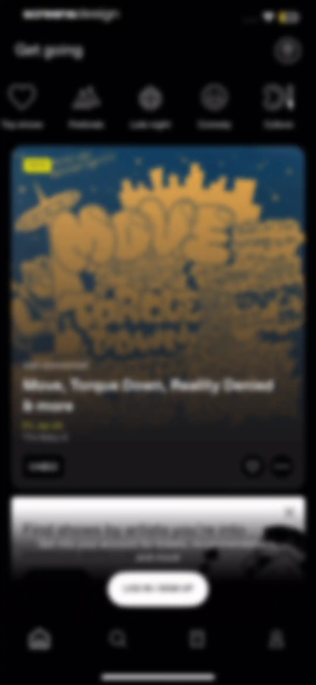 DICE: Live Shows screen 42