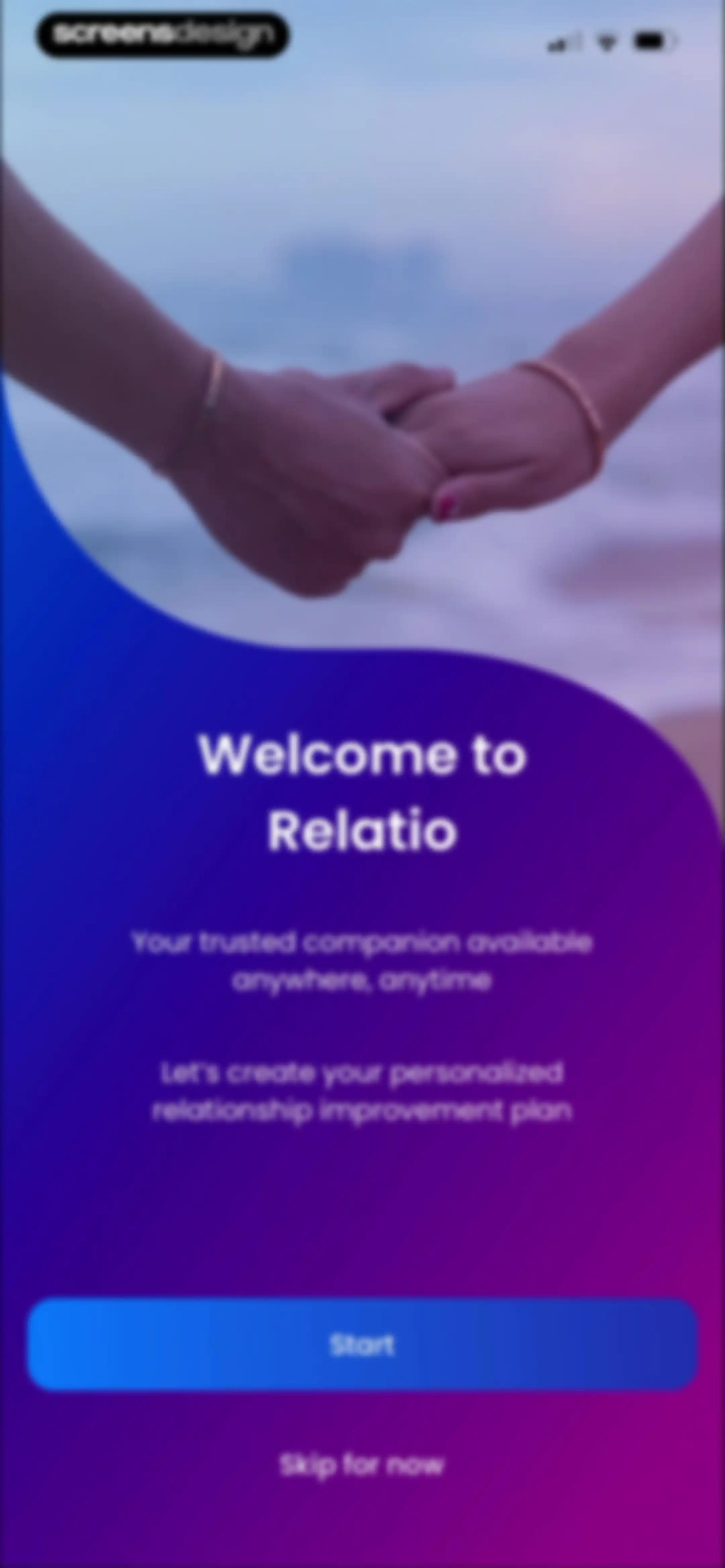 Relatio: Couples Relationship screen 3