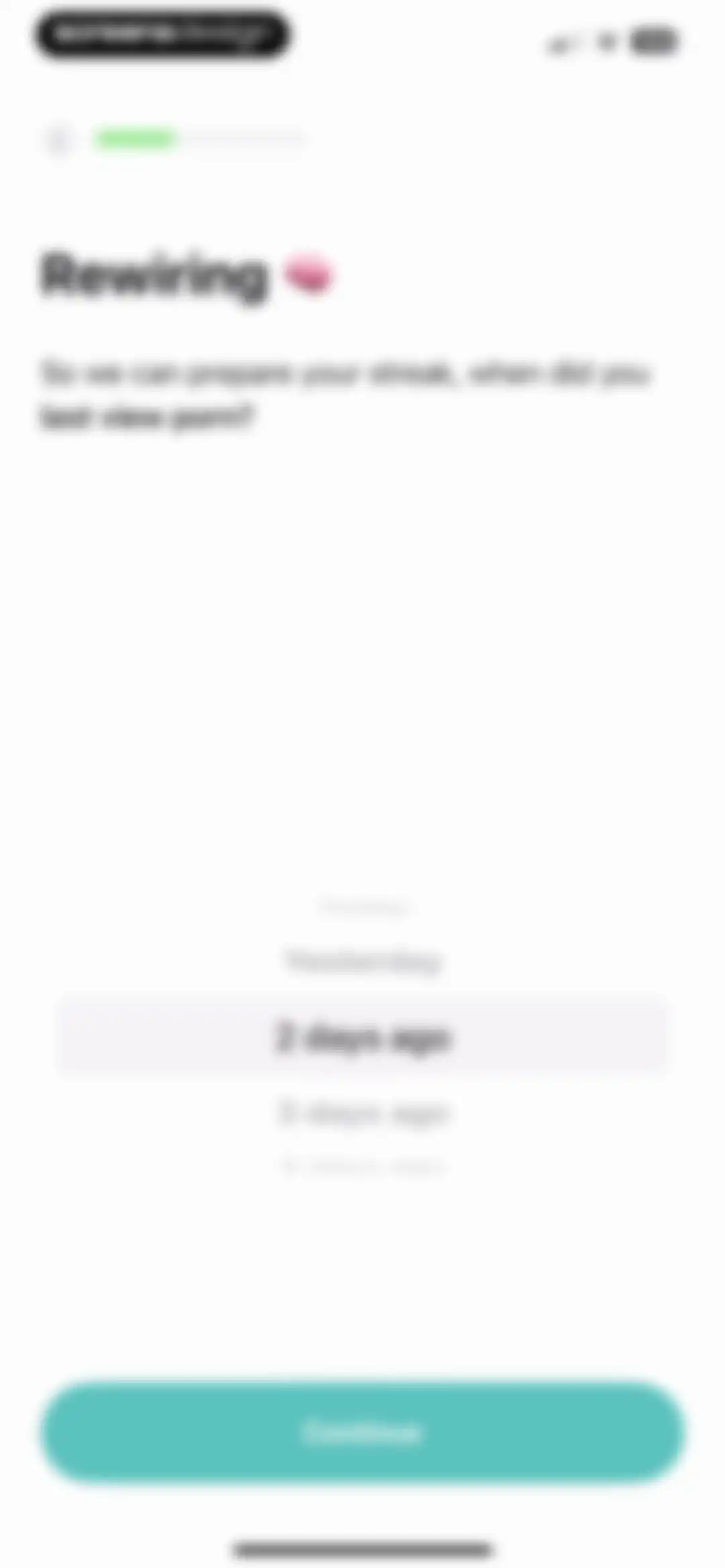 Brainbuddy: Quit PMO screen 104