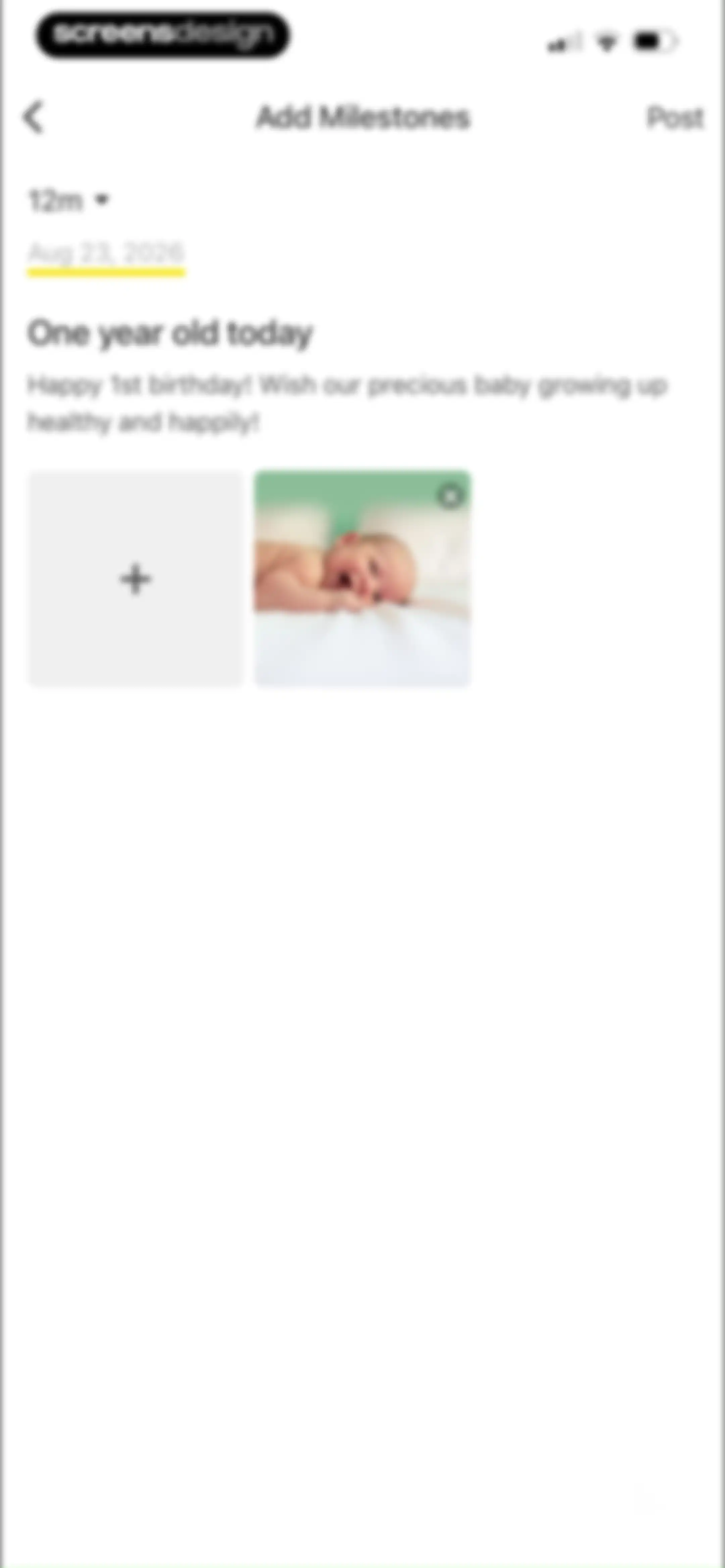 TimeHut - Baby Album screen 93