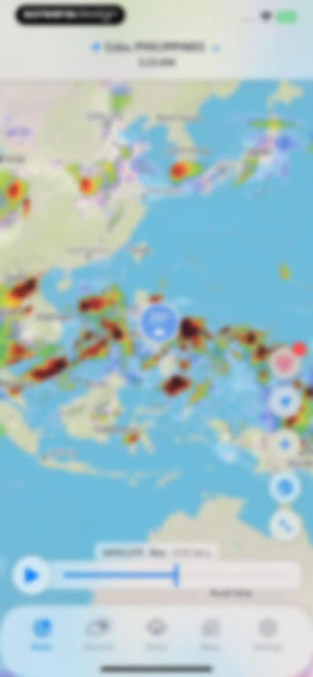 NOAA Live Weather Radar screen 19
