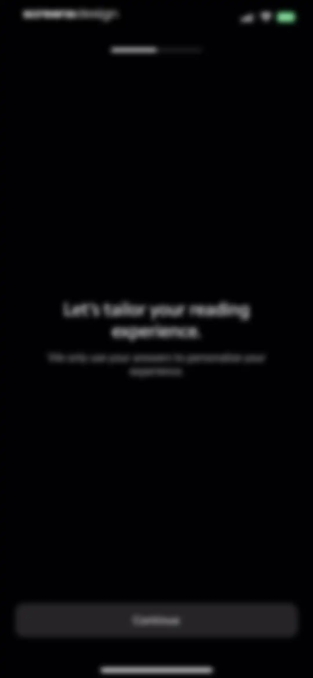 Matter: Reading App screen 12