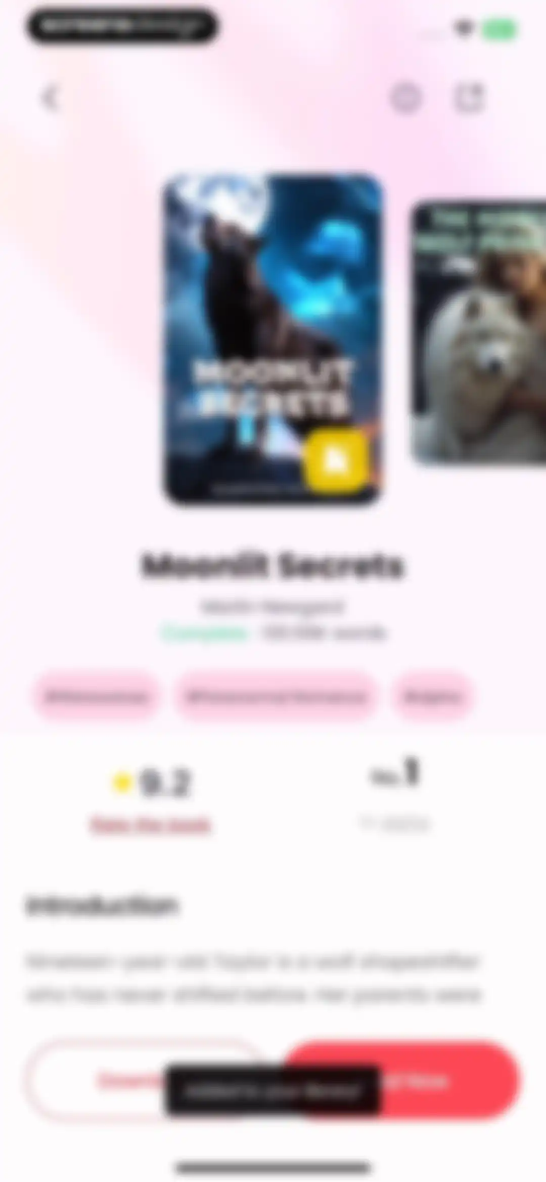 Fictio - Good Novels, Stories screen 10