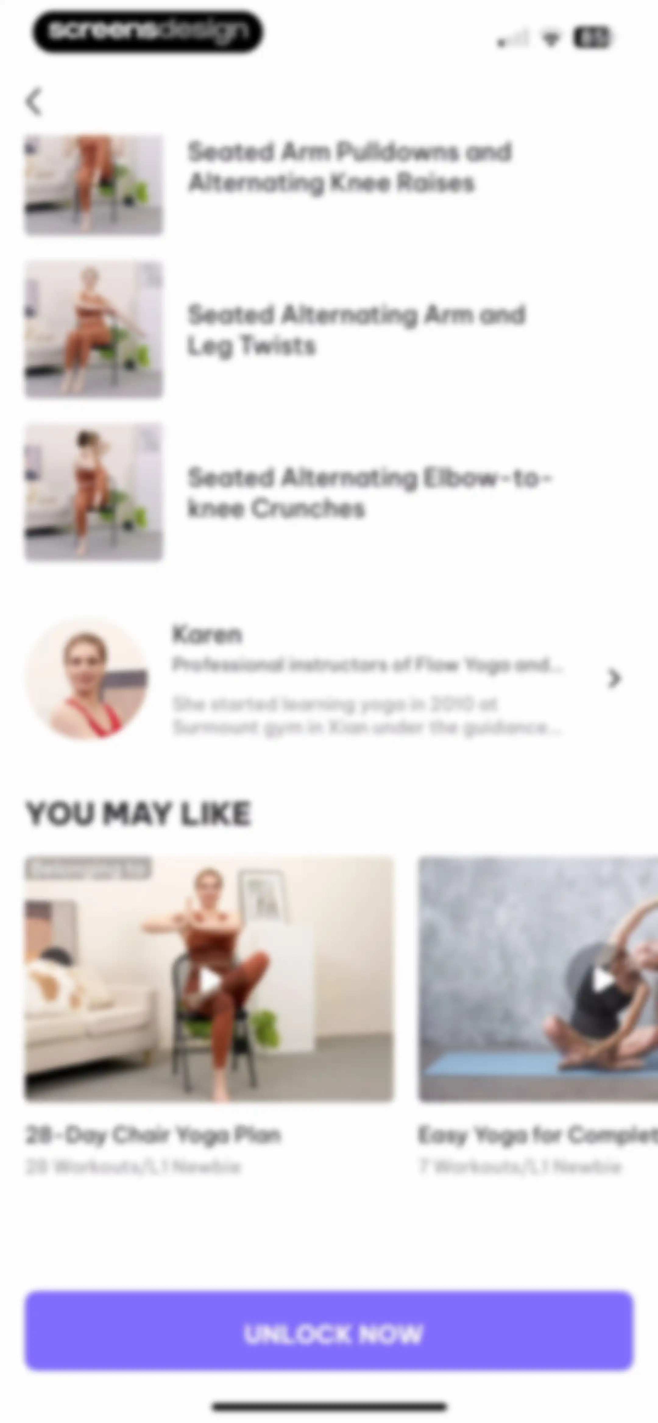 Daily Yoga: Yoga for Fitness® screen 57