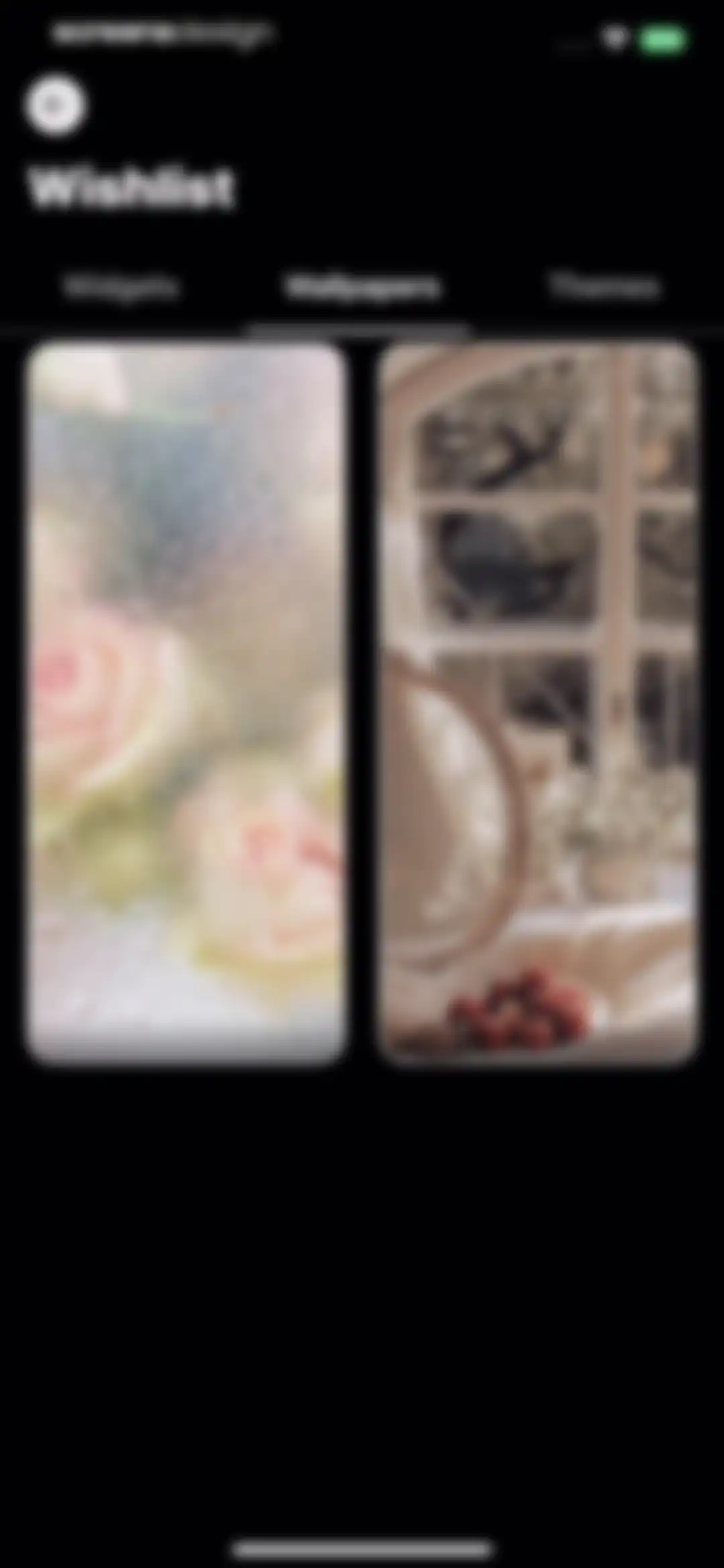 Aesthetic: App icons & Widgets screen 100