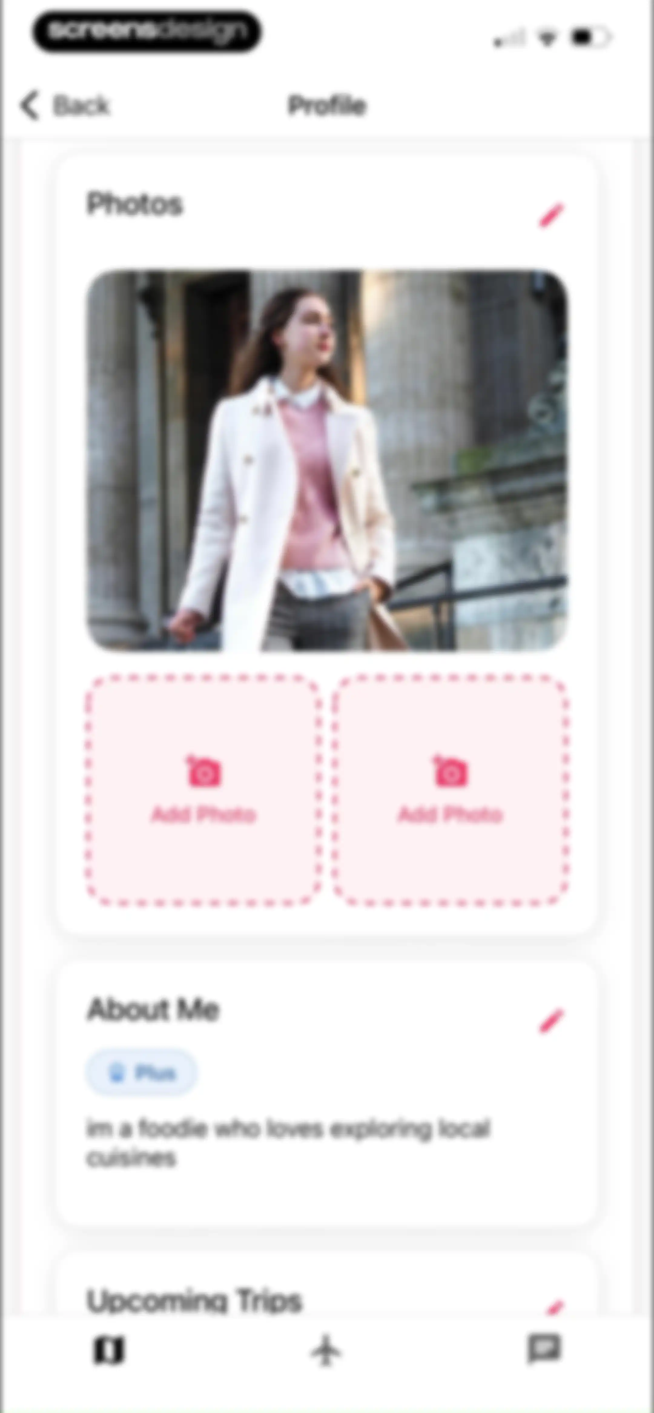 nomadtable: travel friends screen 130