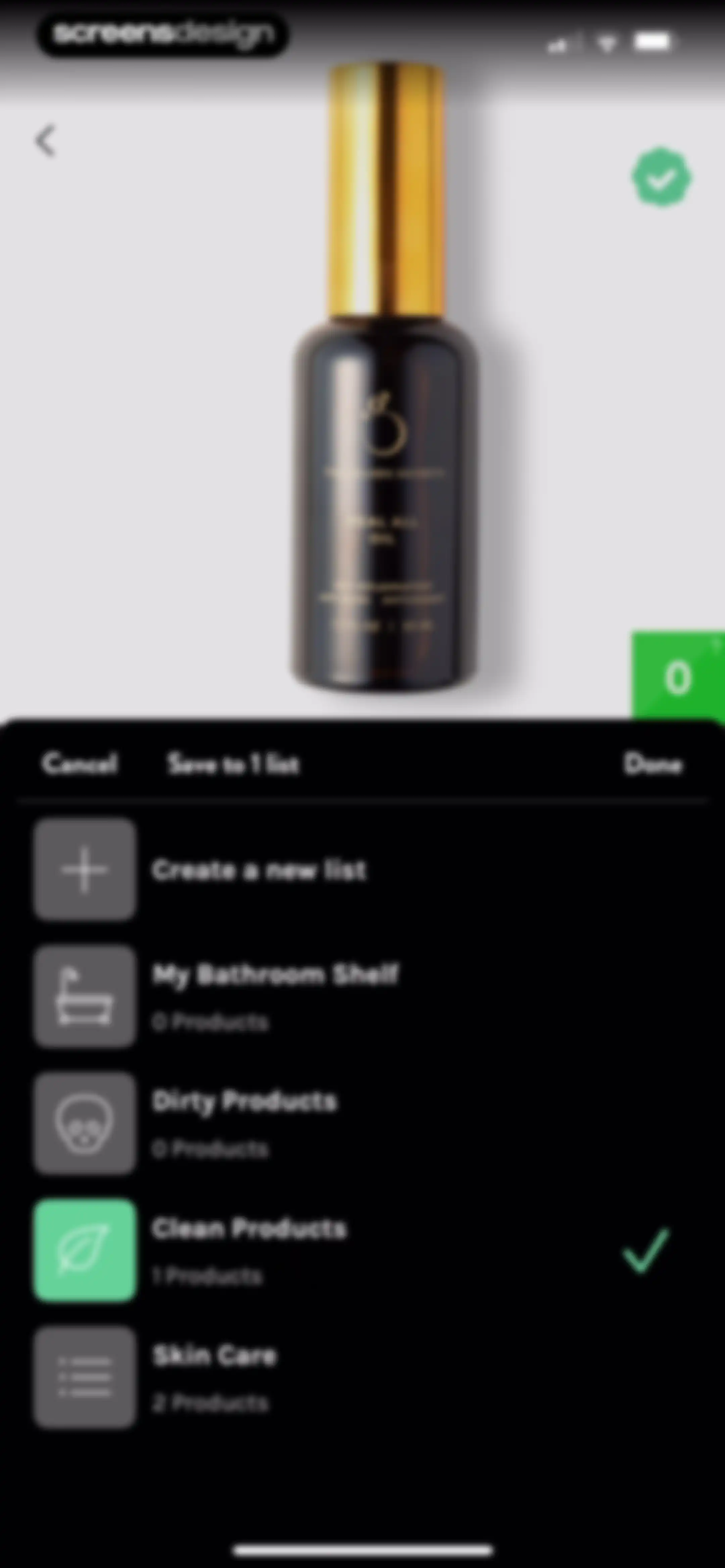 Think Dirty – Shop Clean screen 91