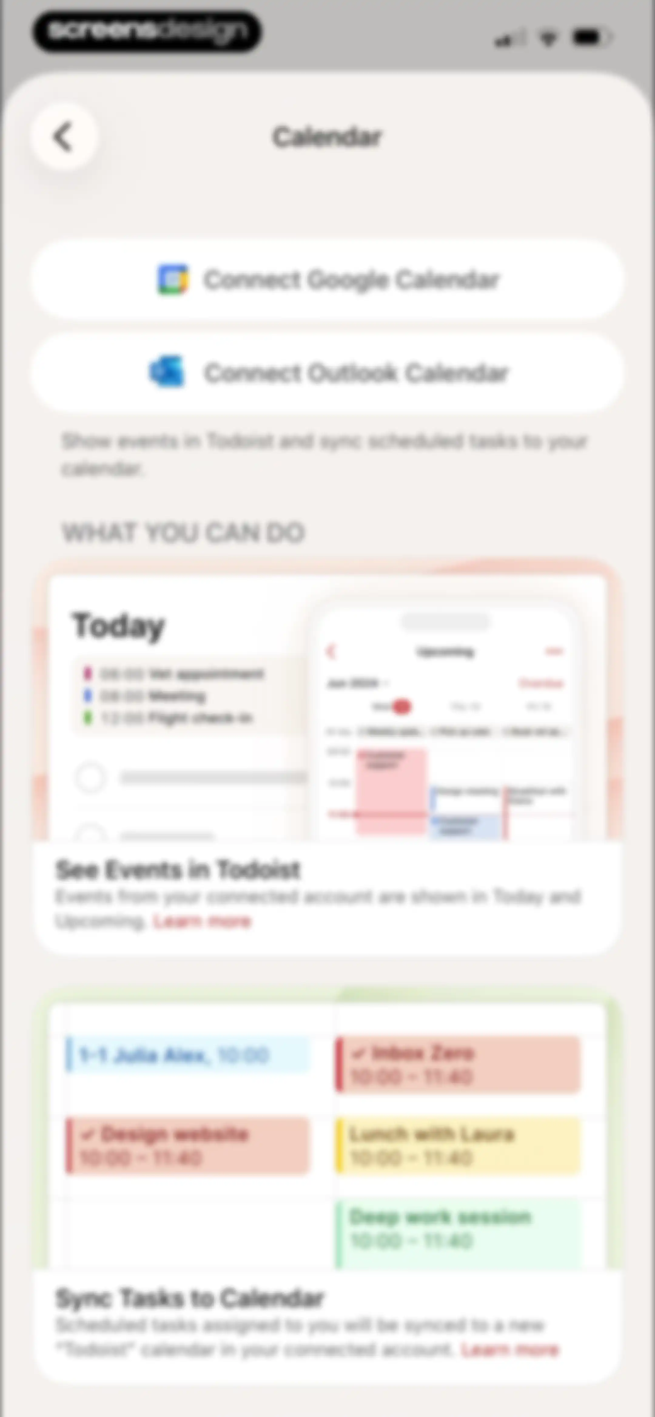 Todoist: To Do List & Calendar screen 183