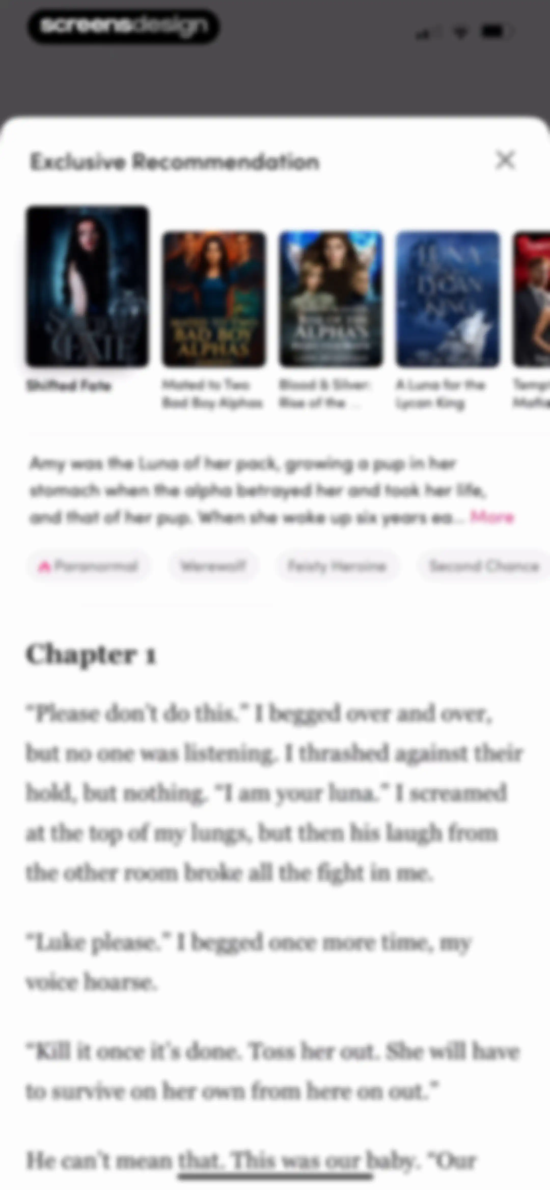 My Fiction: Stories & Novels screen 6