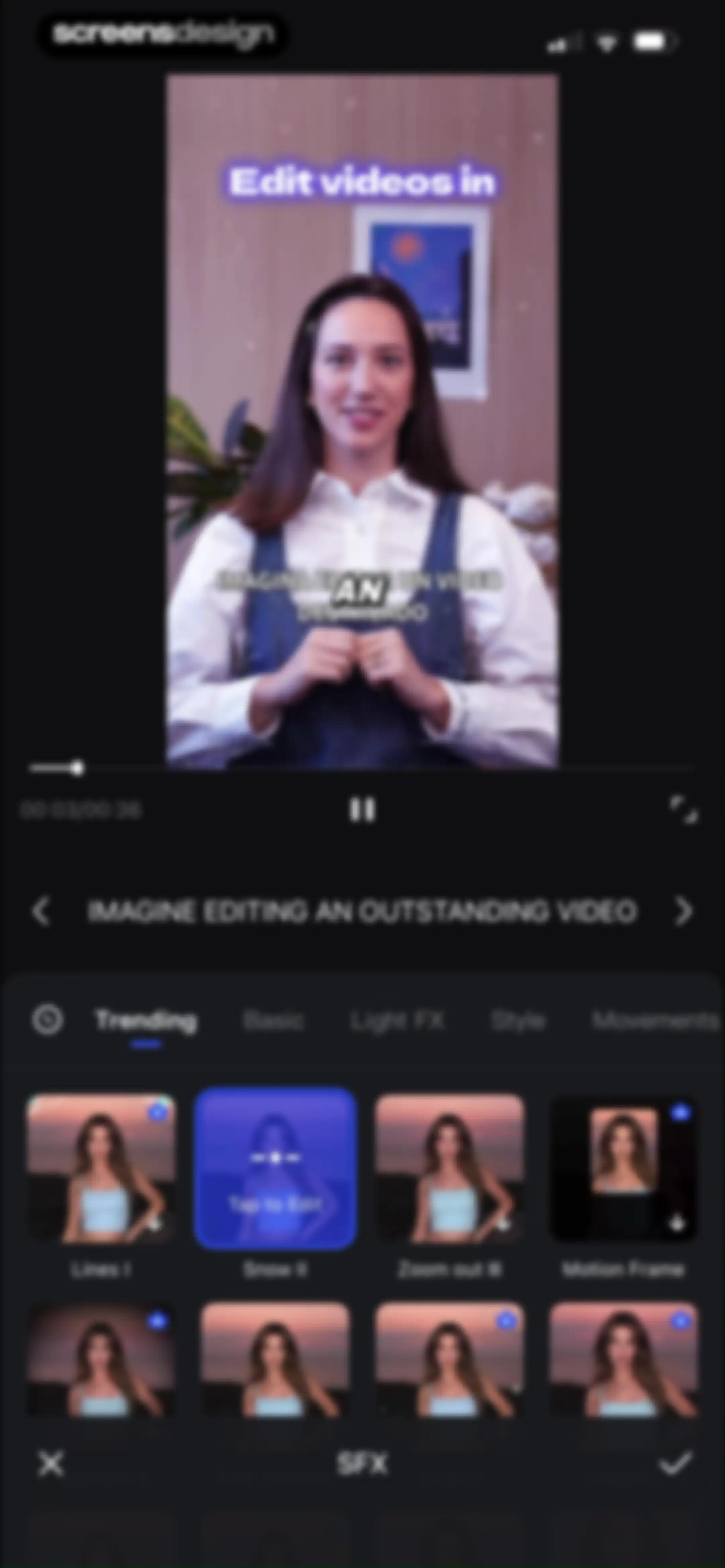 Vmake Labs: create viral video screen 54