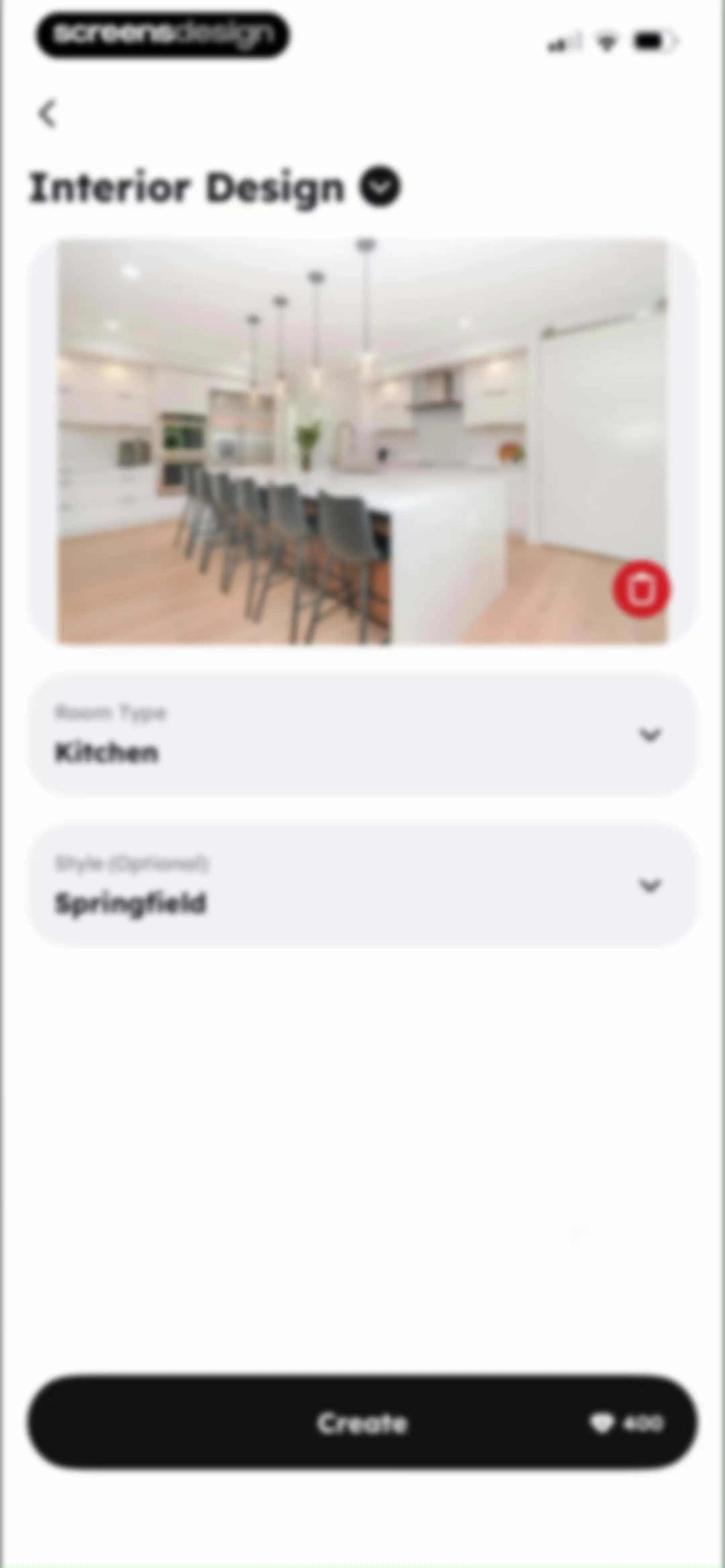 House AI: AI Room Design, Home screen 32