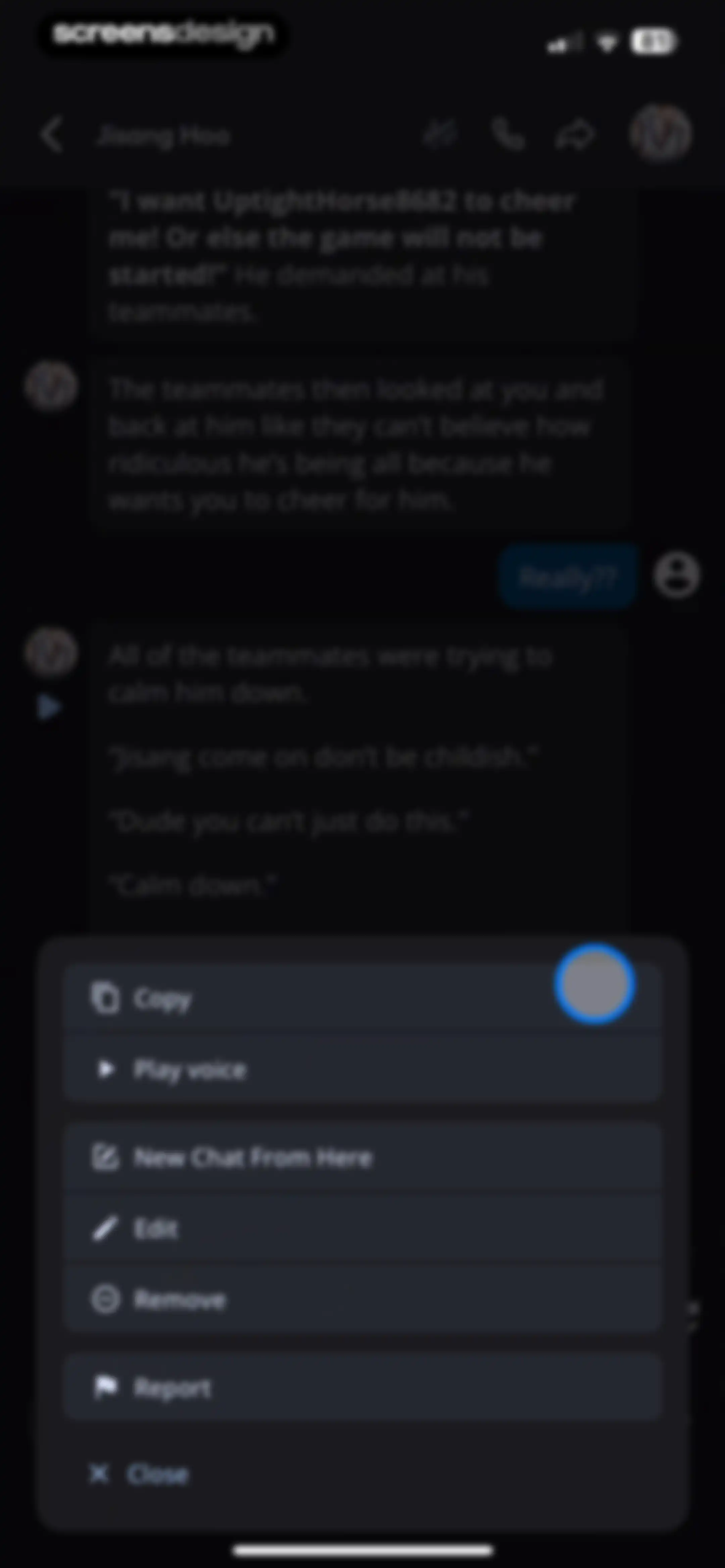 Character AI: Chat, Talk, Text screen 22