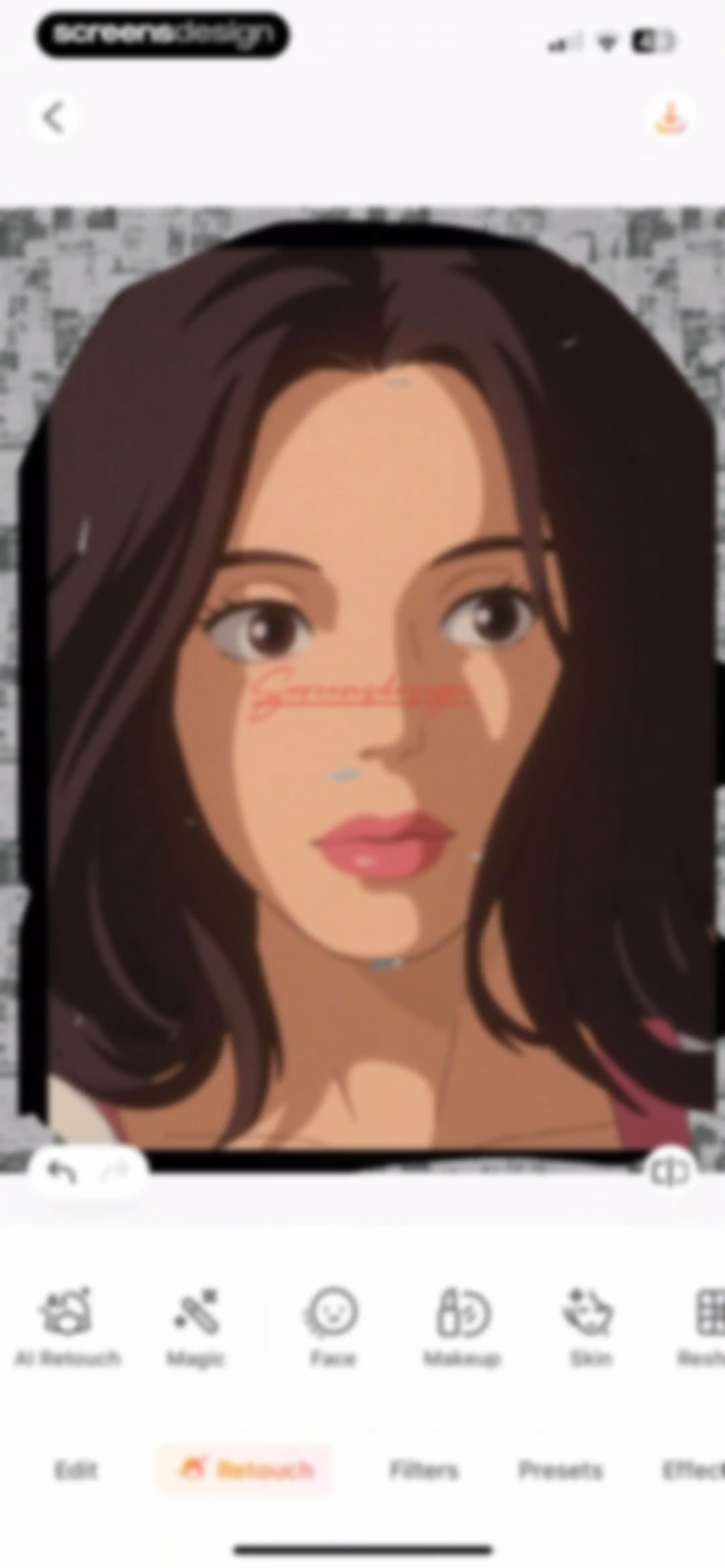 Airbrush: Face Photo Editor screen 130