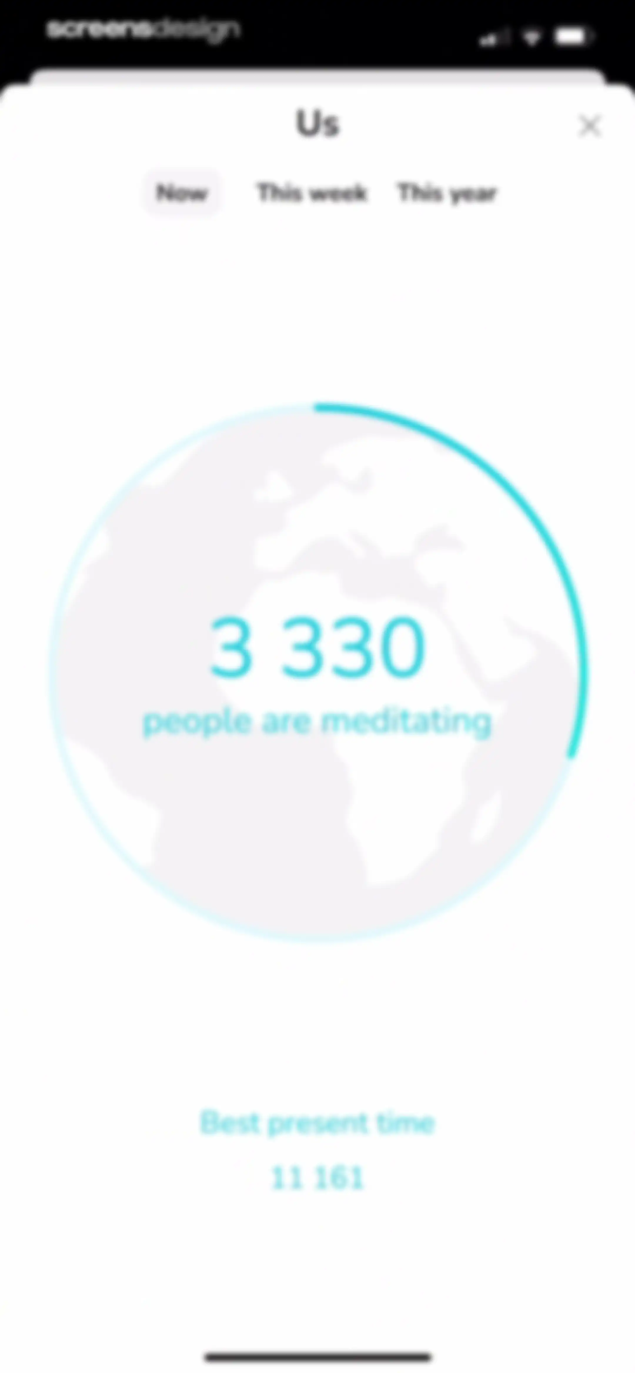 Petit BamBou: Mindfulness screen 45