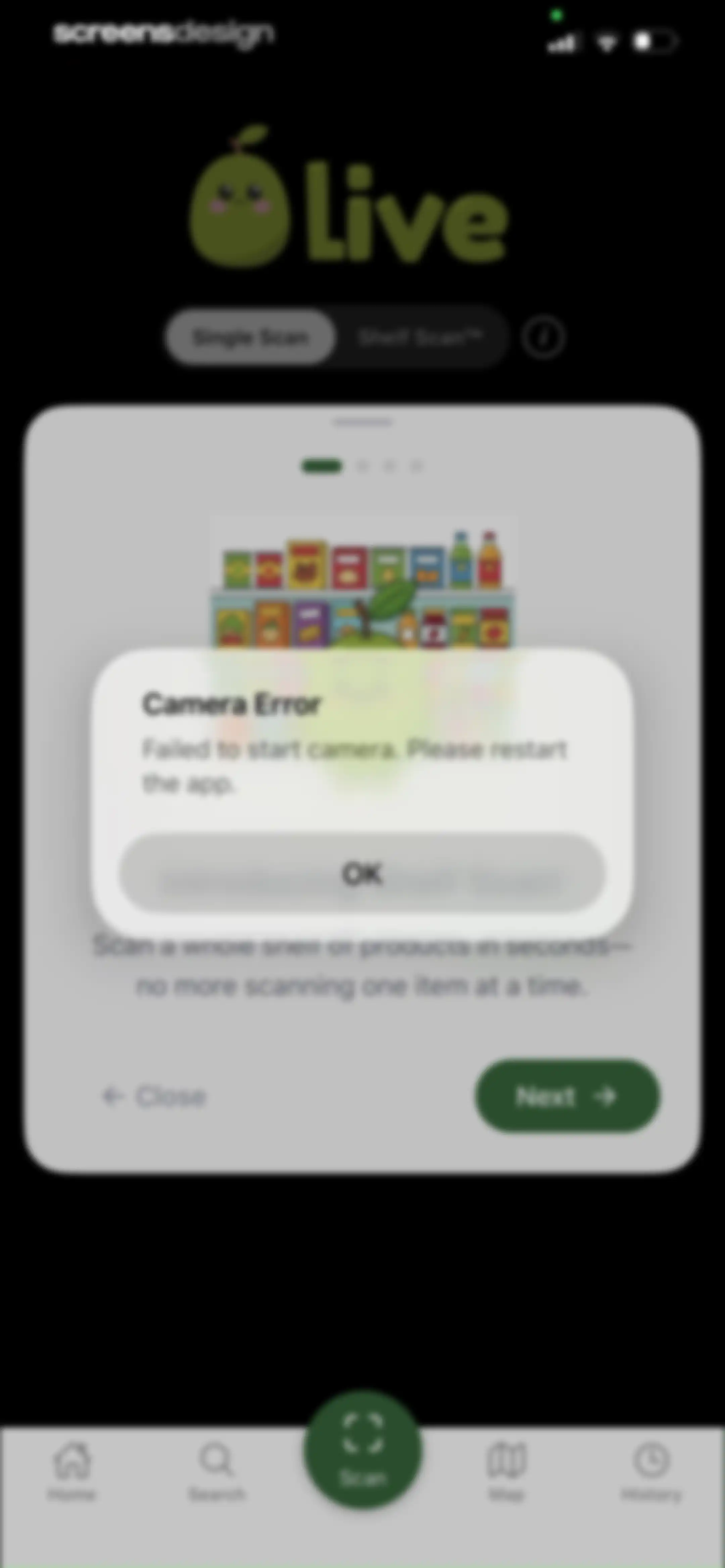 Olive: Food & Cosmetic Scanner screen 87