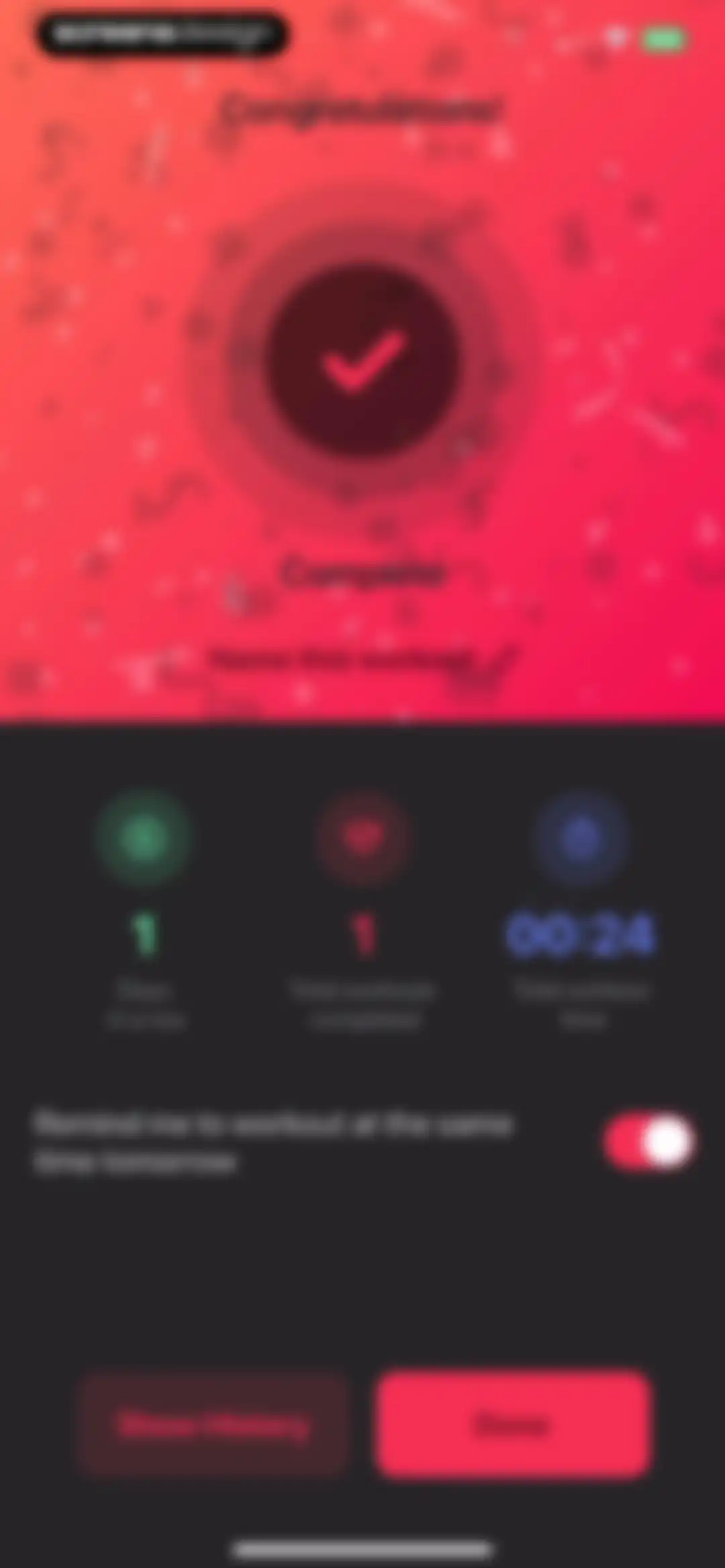 Interval Timer □ HIIT Timer screen 10