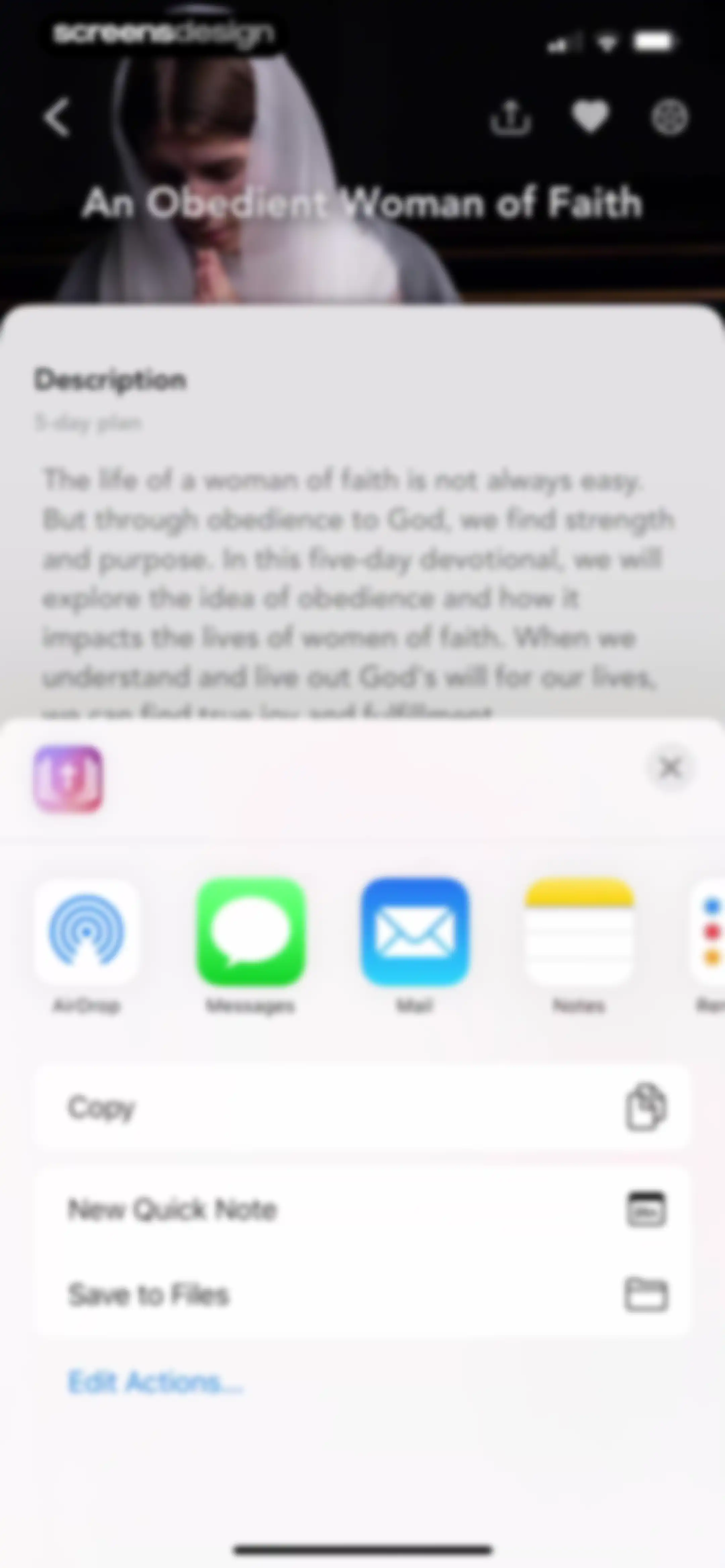 Daily Devotional For Women App screen 34