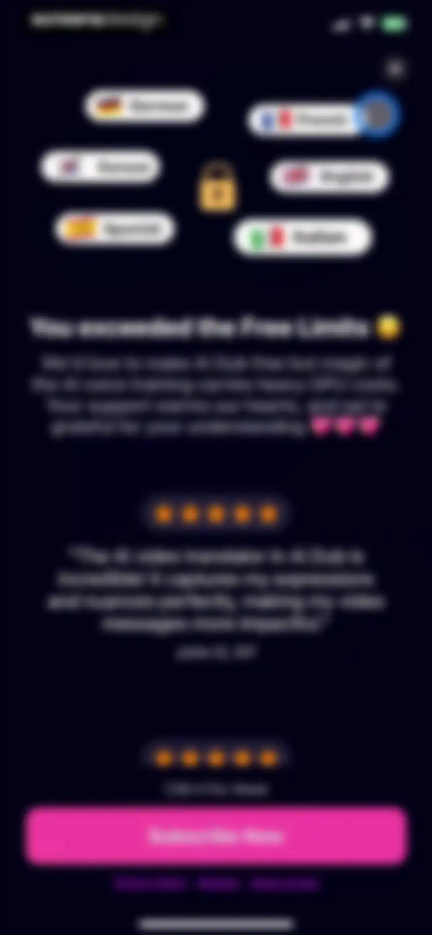 Voice Video Translator - AiDub screen 12