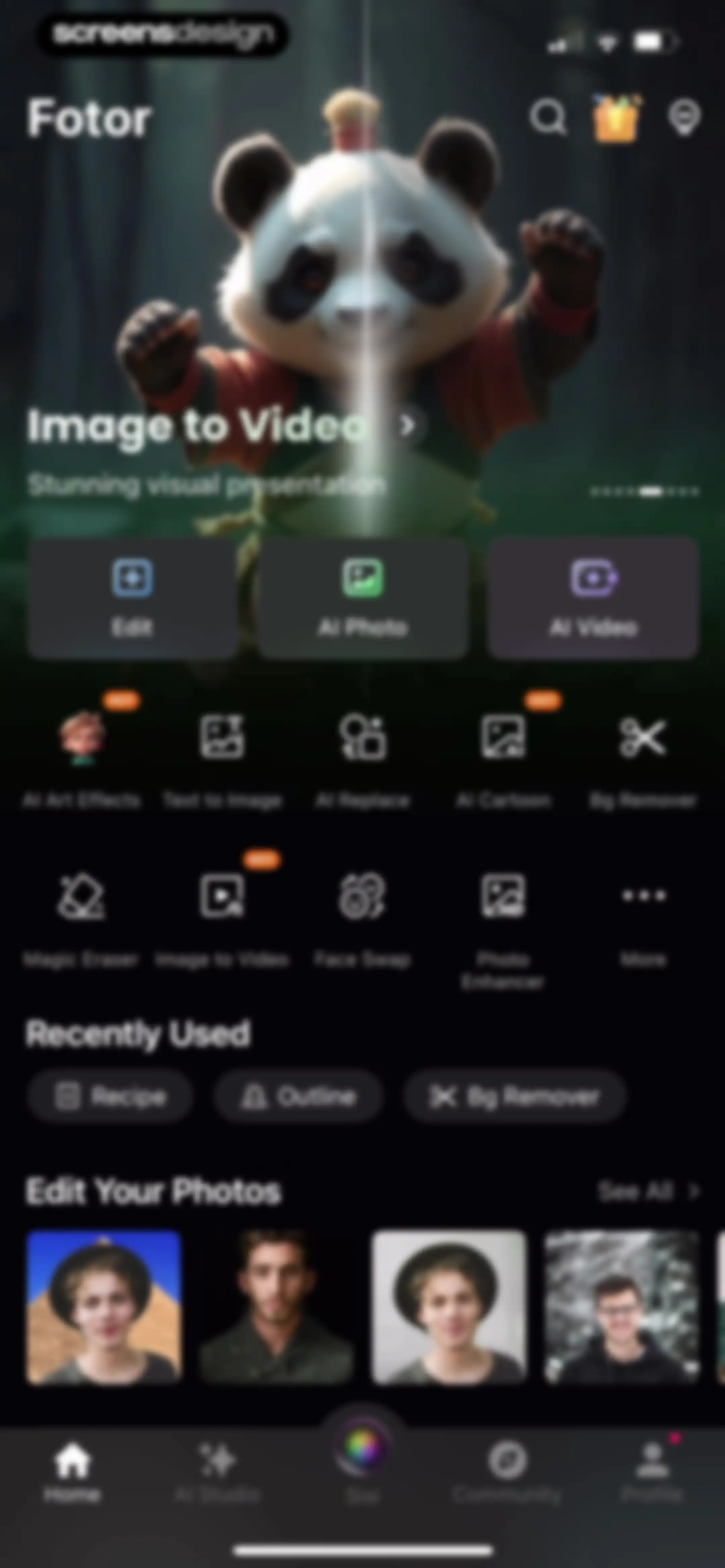 Fotor AI Photo Editor & Video screen 138