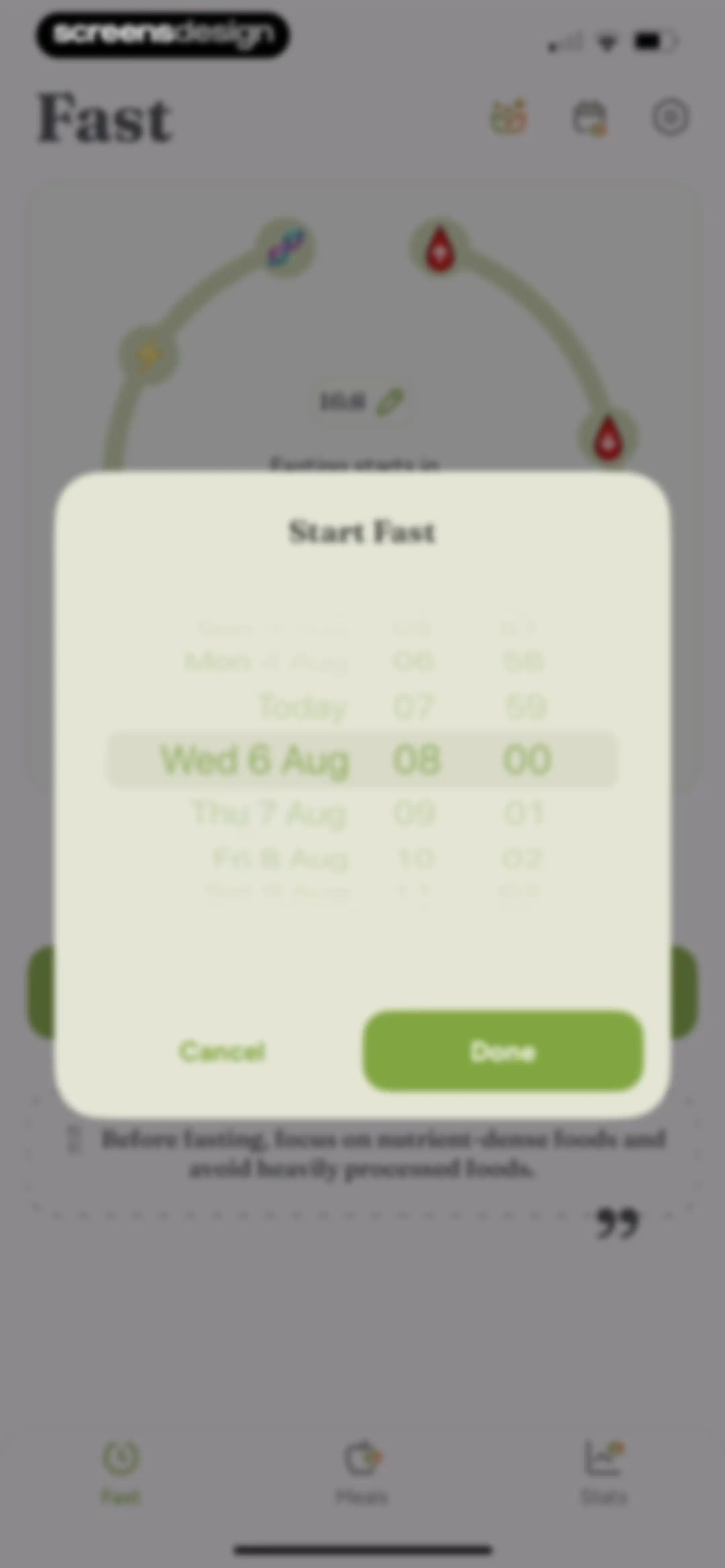 Fast & Fit: IF Fasting Counter screen 49