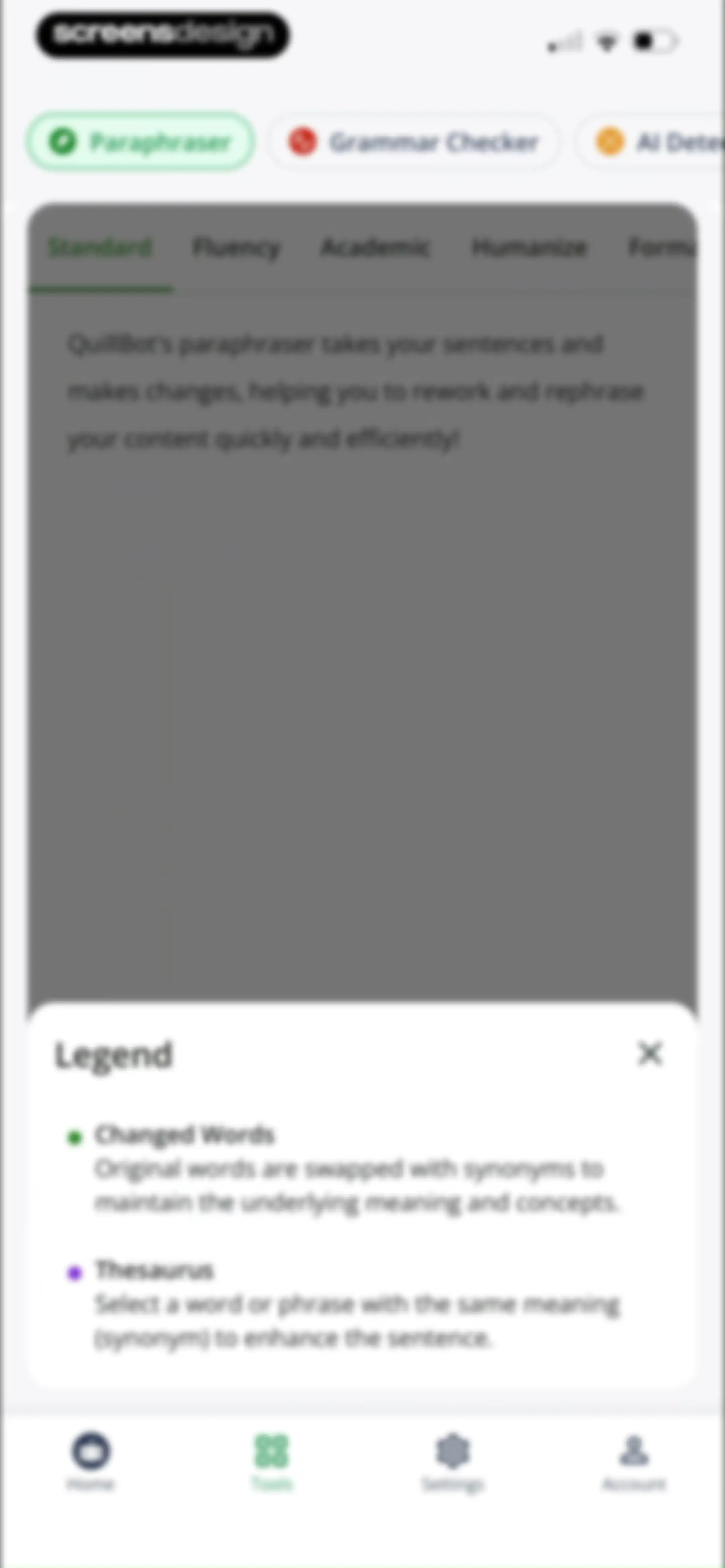 Quillbot-AI Writing & Keyboard screen 76