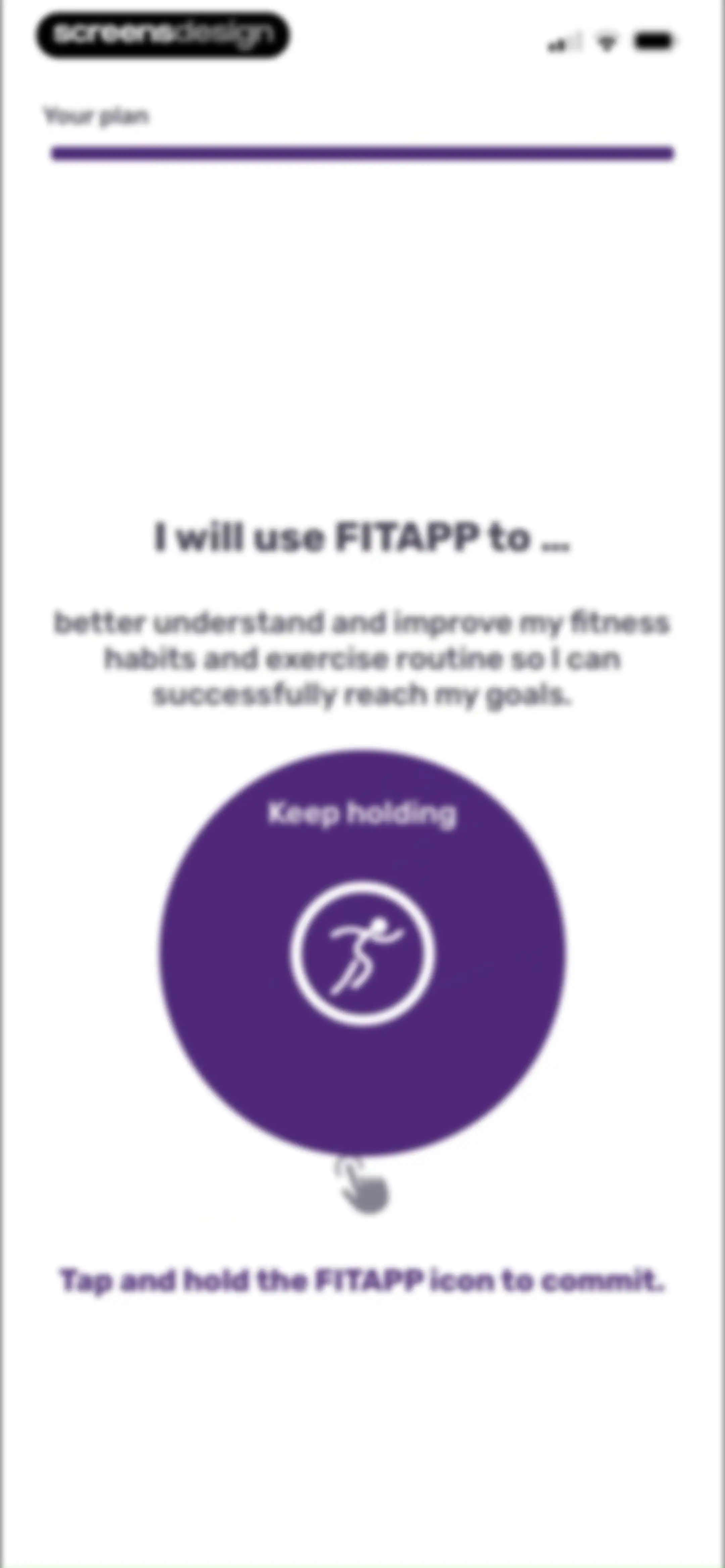 Running Tracker App – FITAPP screen 35
