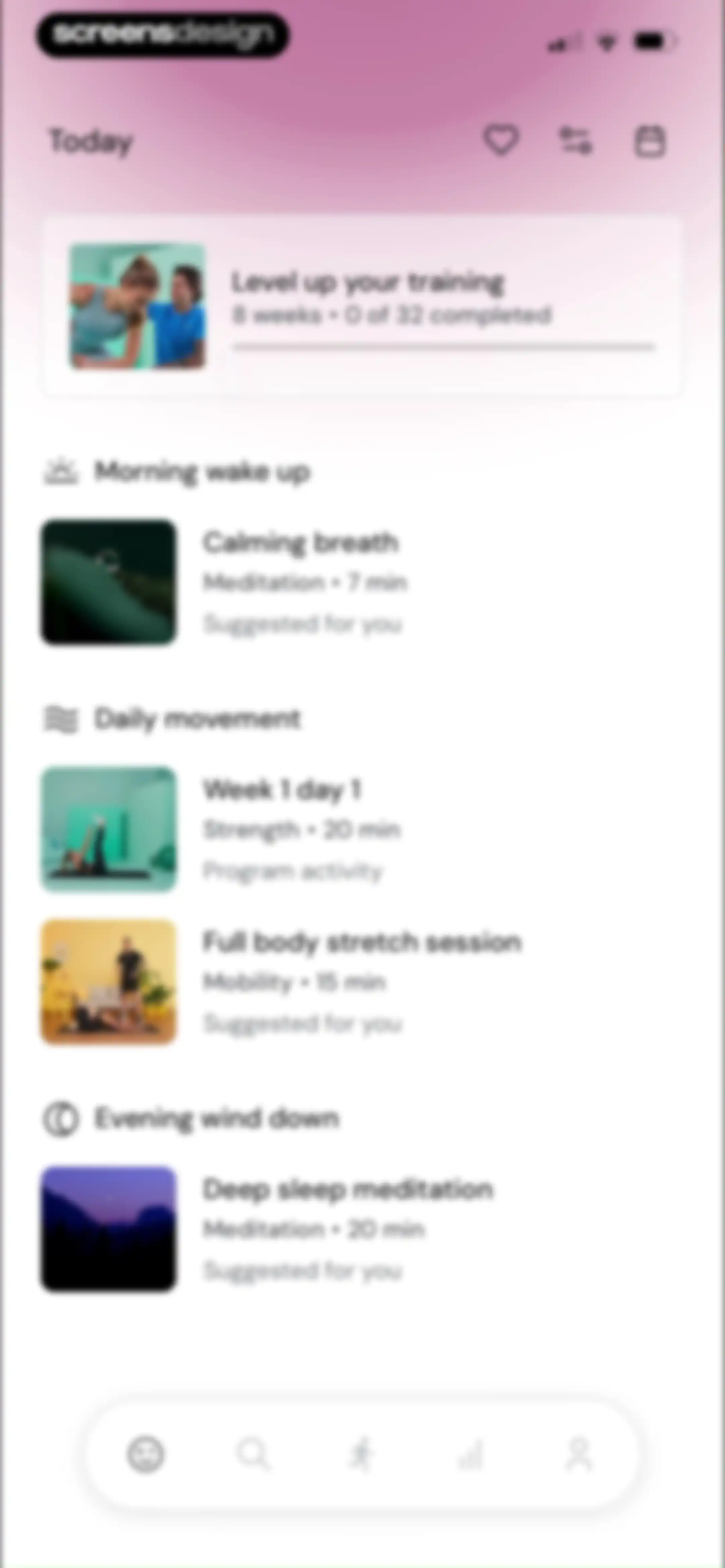KIC Wellness screen 70