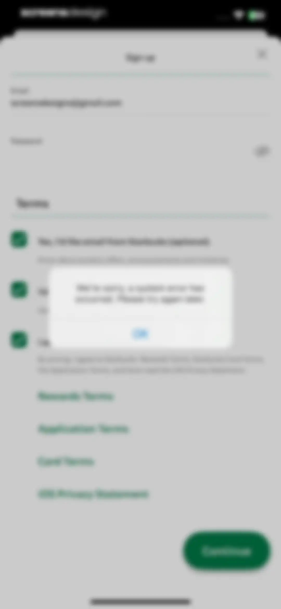 Starbucks screen 35