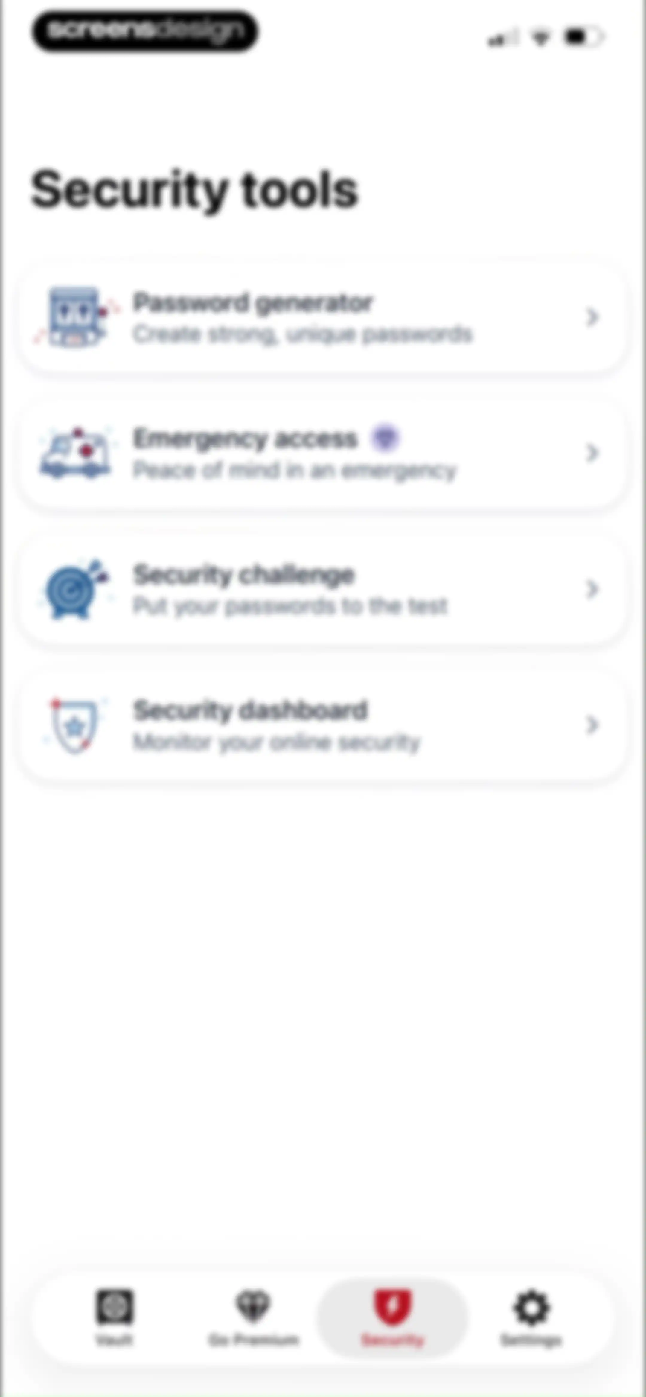 LastPass Password Manager screen 63