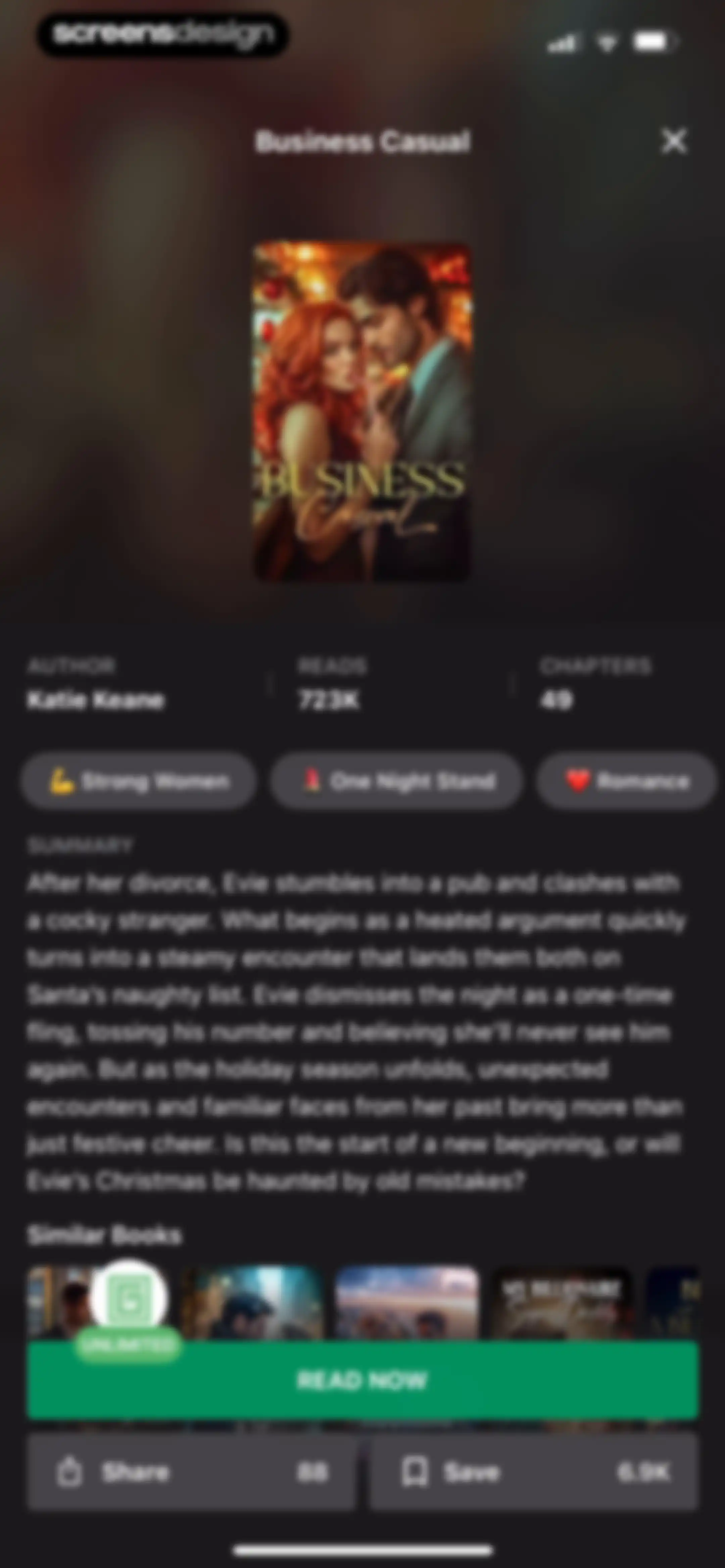 Galatea: Books & Audiobooks screen 67