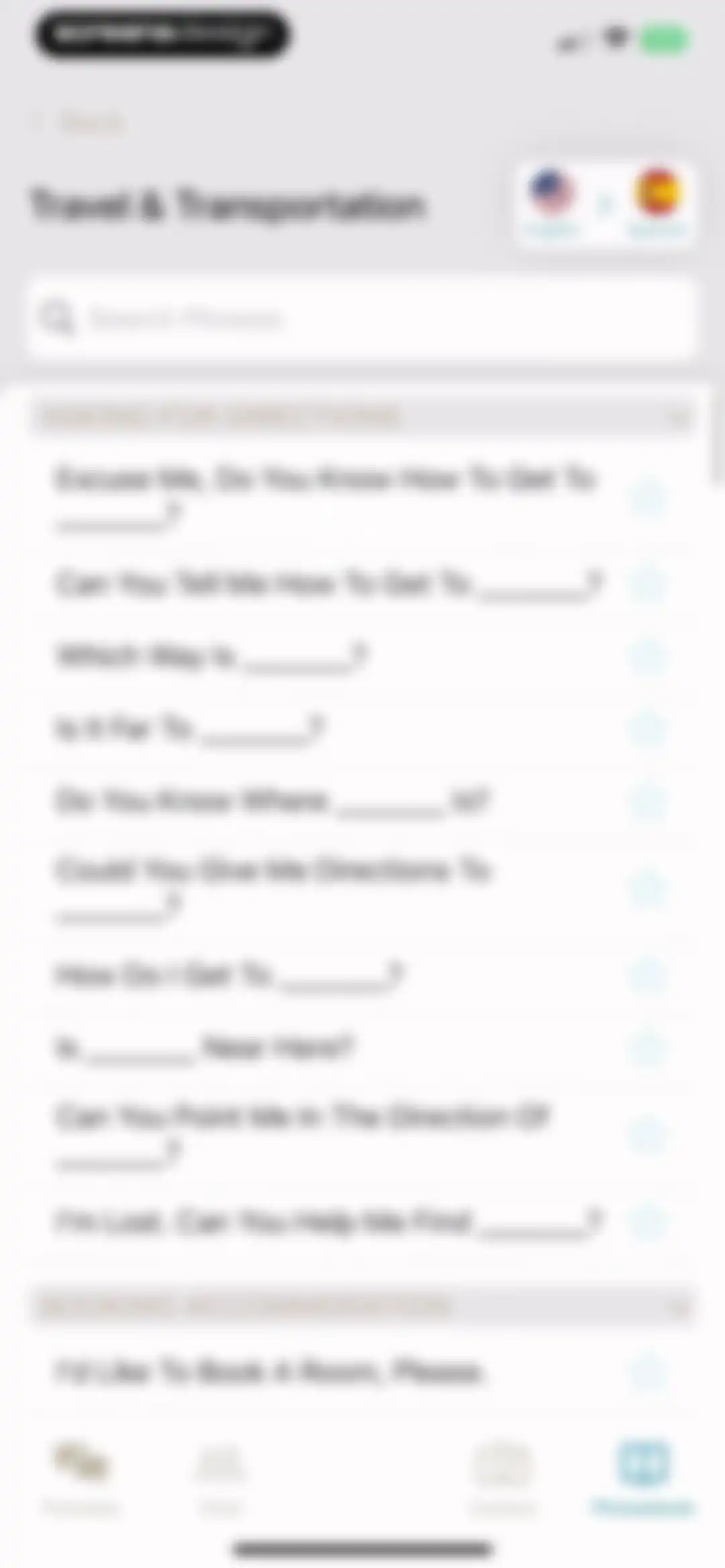 Translate: Voice & Text screen 30