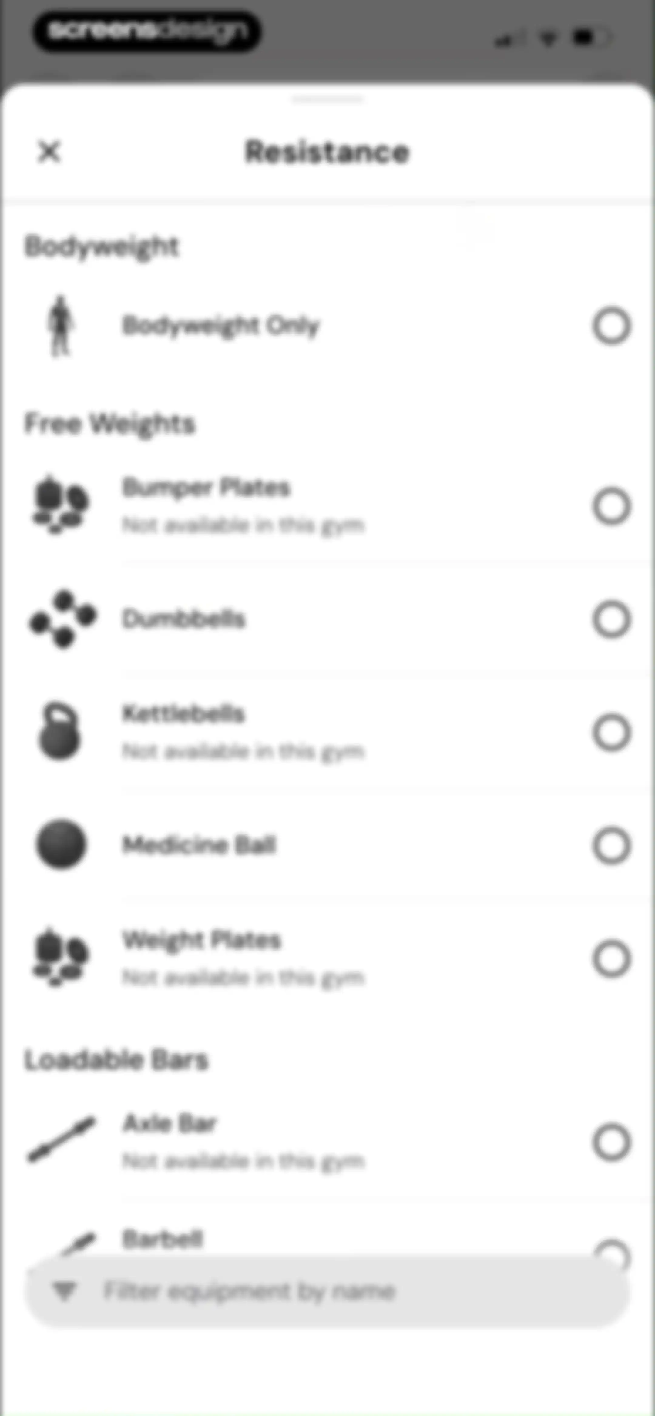 MacroFactor Workouts - Tracker screen 95