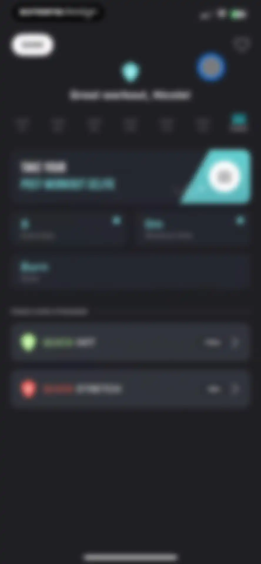SHRED: Gym & Home Workouts screen 70