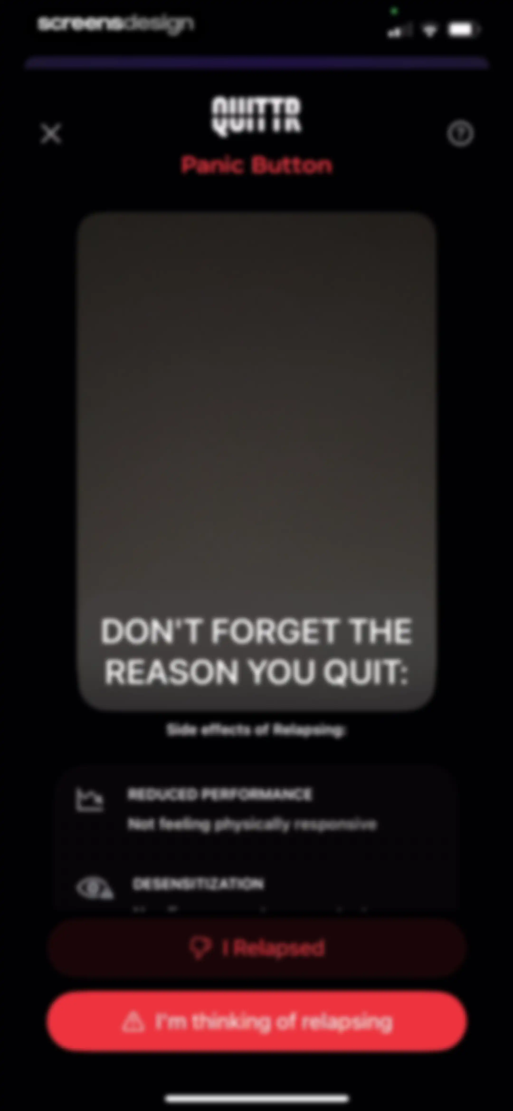 QUITTR - Break Free Now screen 115