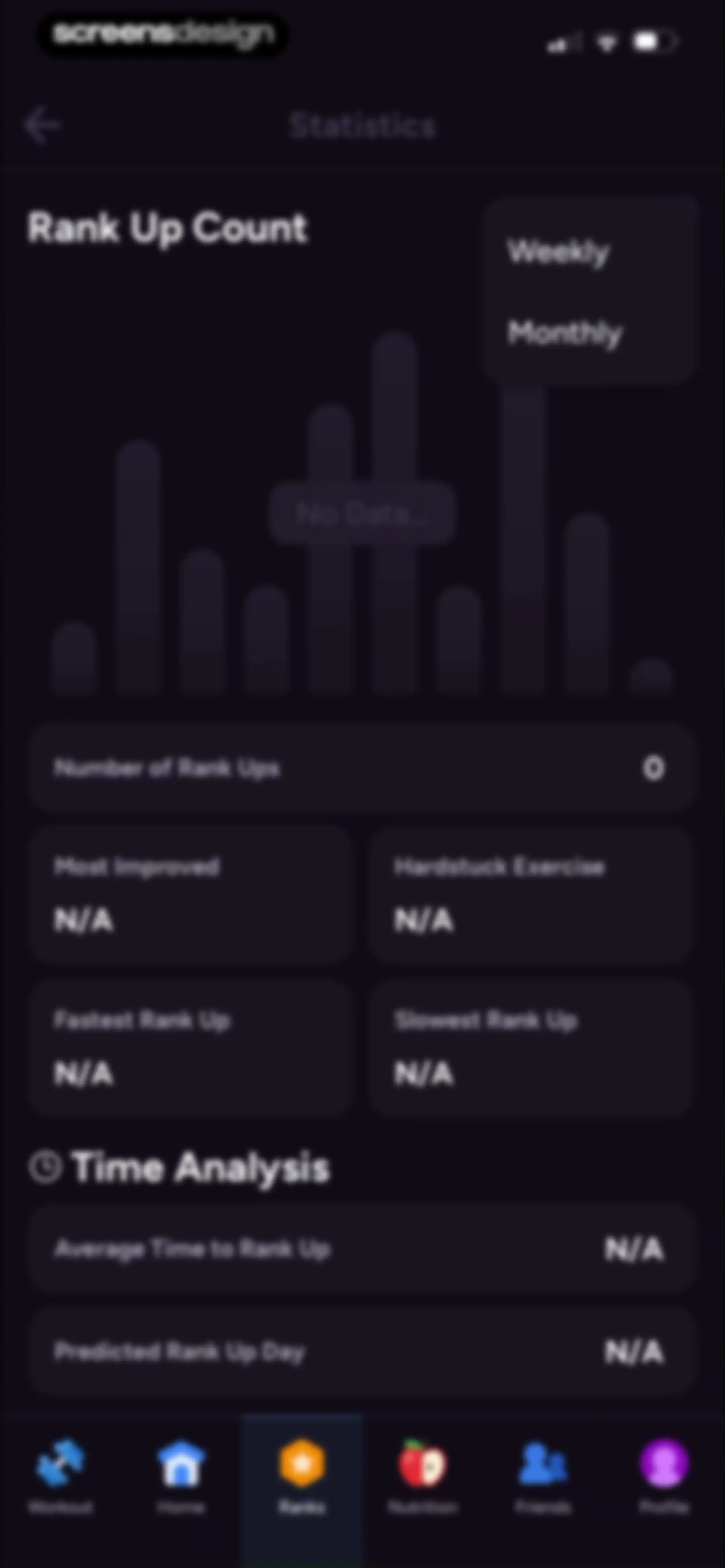Liftoff - Ranked Gym Workouts screen 245