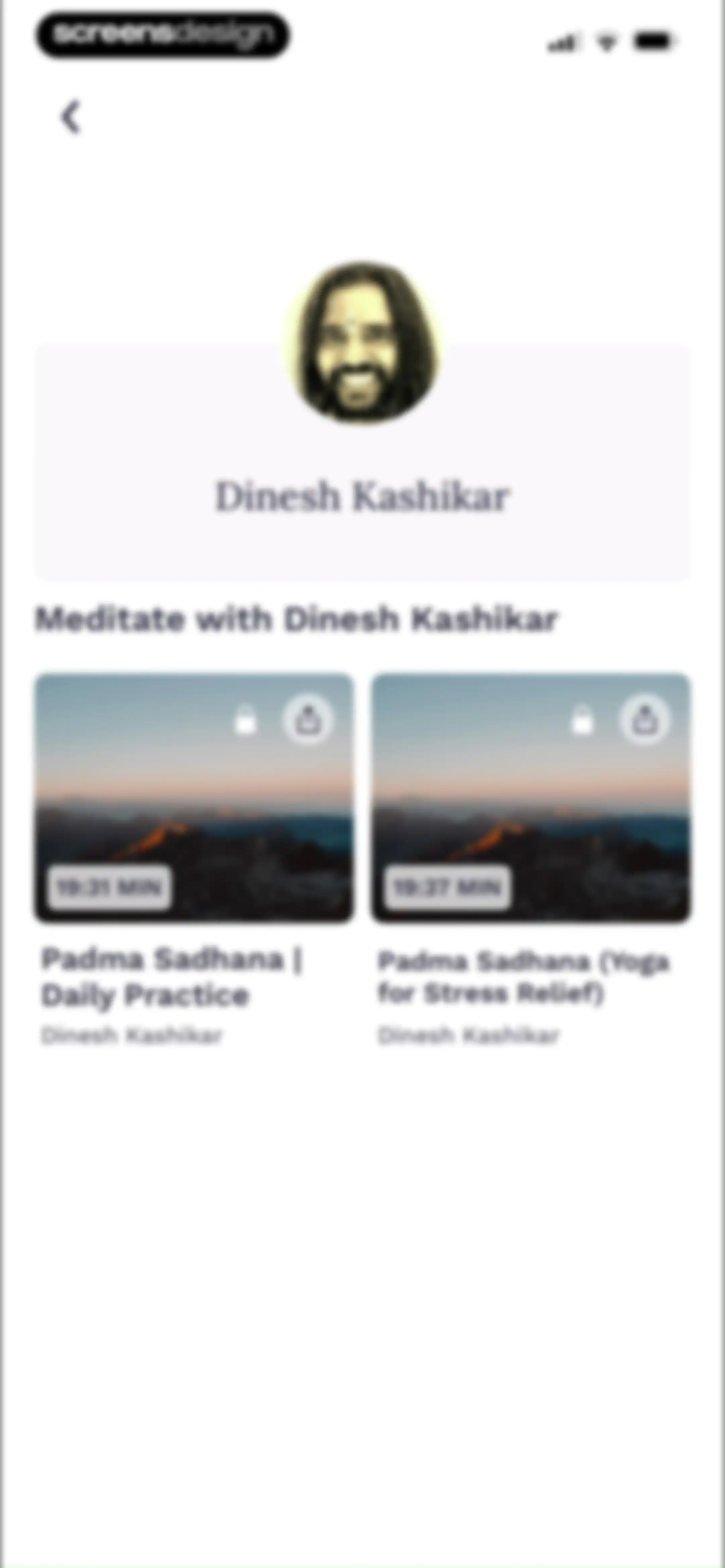 Art of Living Official App screen 69