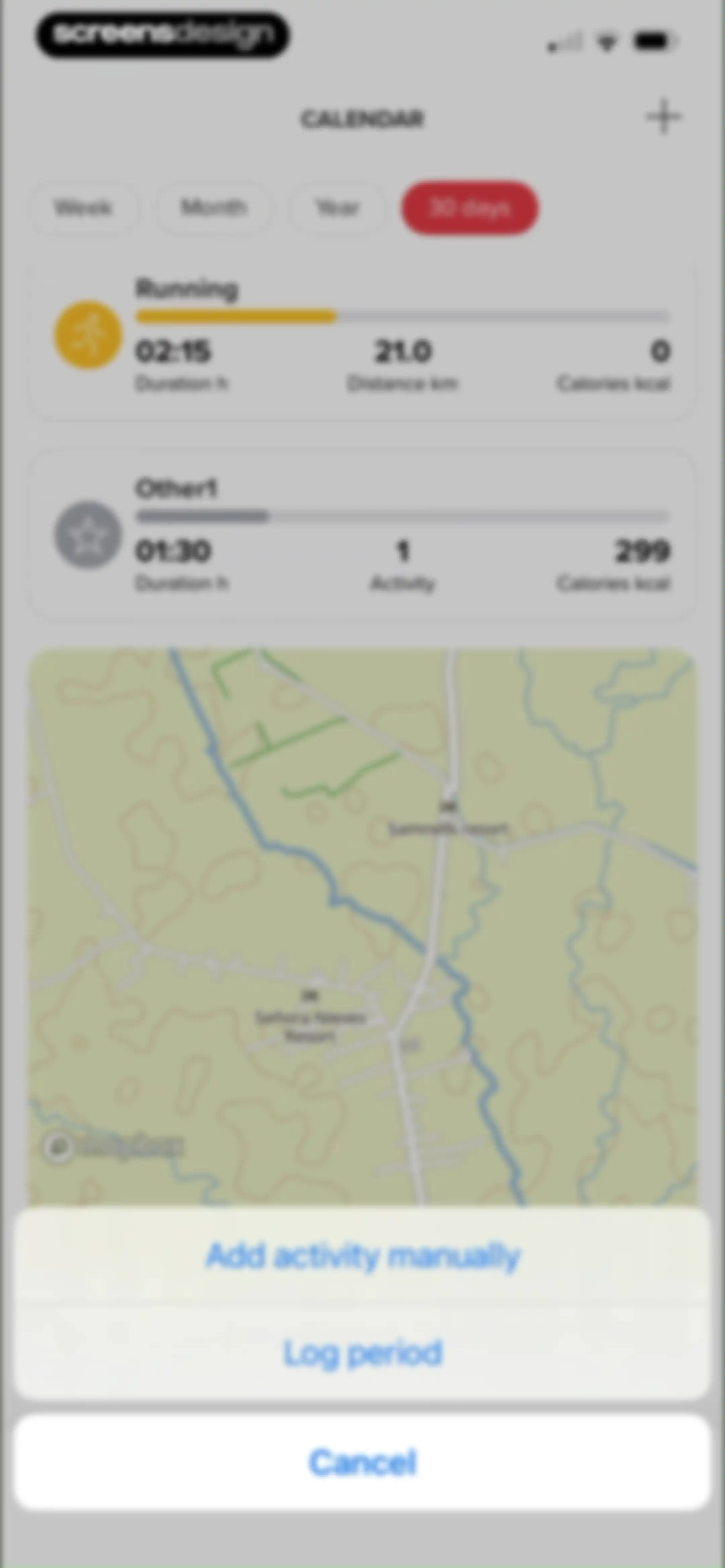 Sports Tracker: Run Bike Hike screen 163