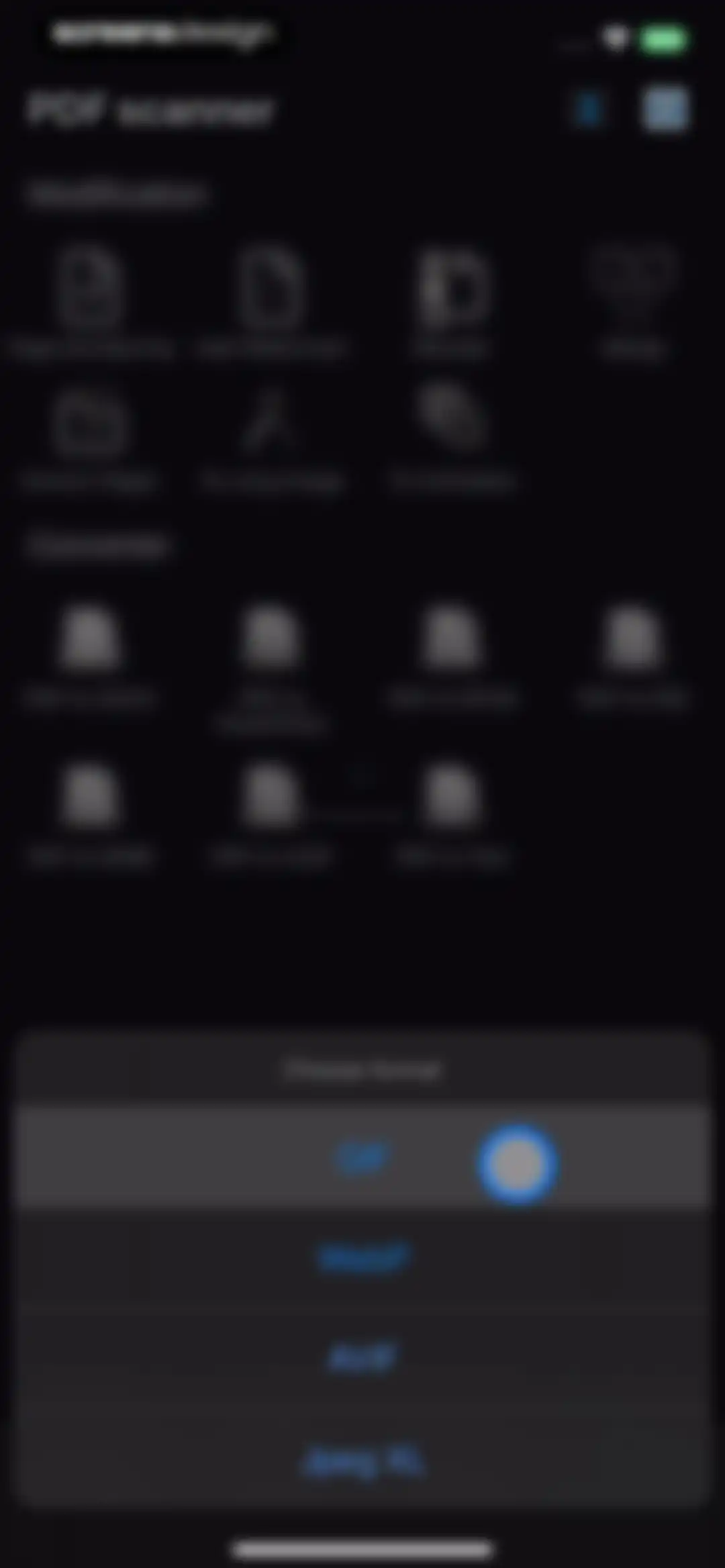 PDF Scanner, Editor, Converter screen 36